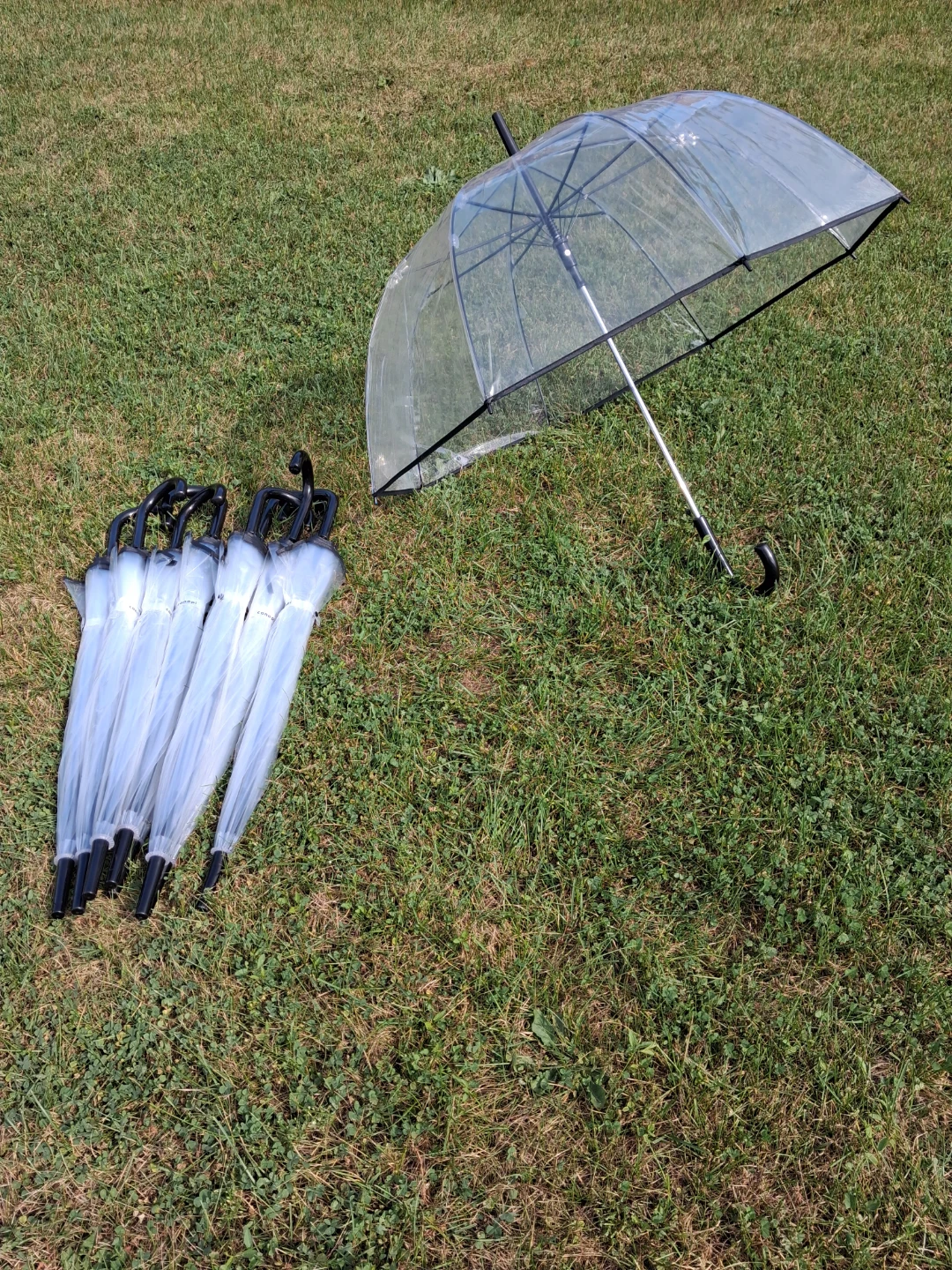 Auto Open Bubble Stick Umbrella - photo 2