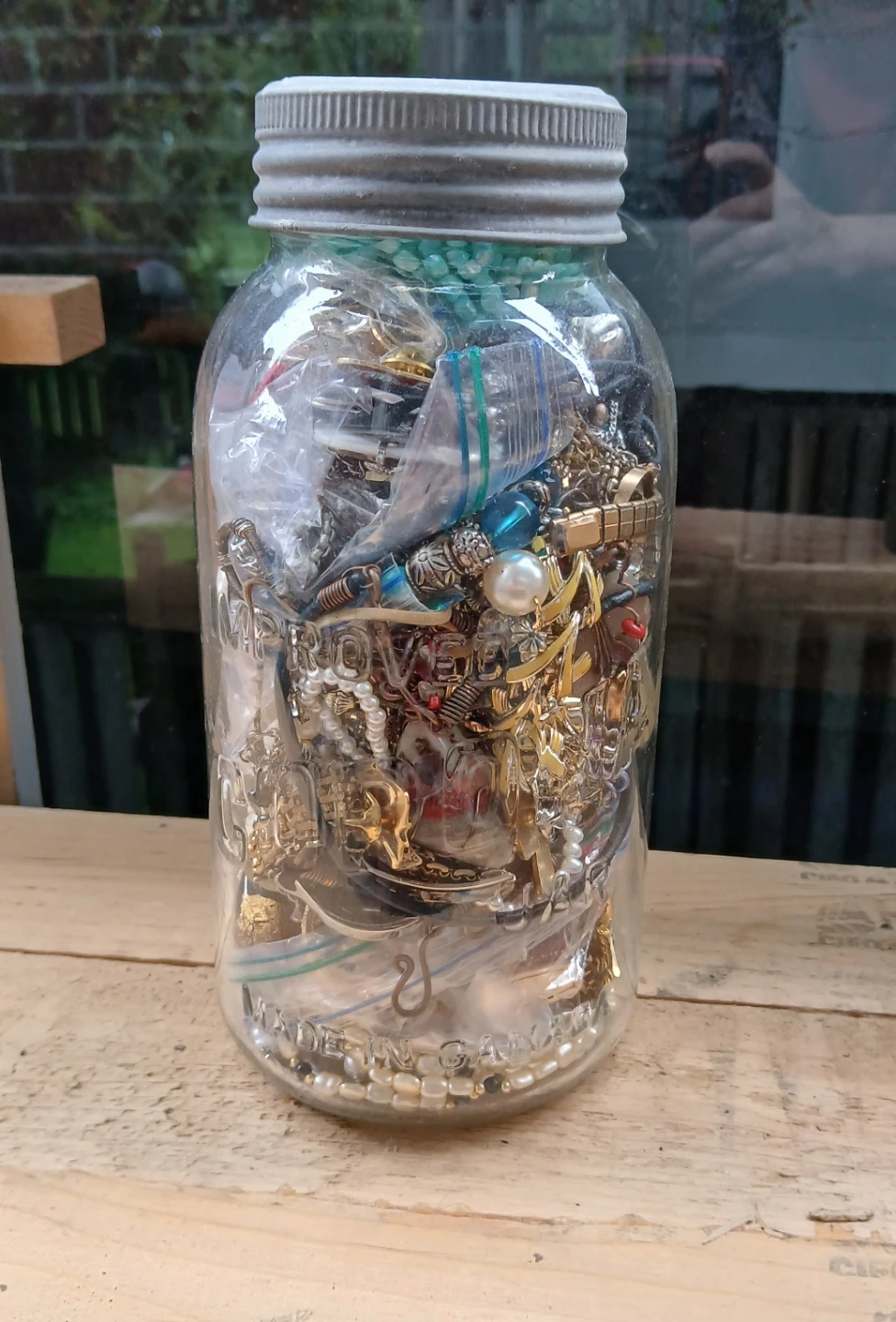 Mystery costume jewellery jar