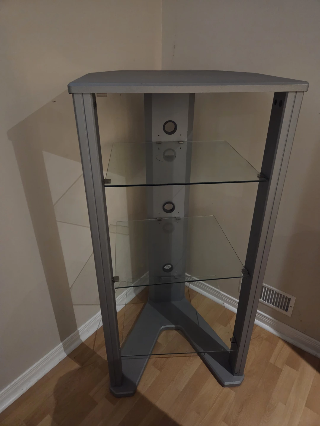 Corner Media Stand