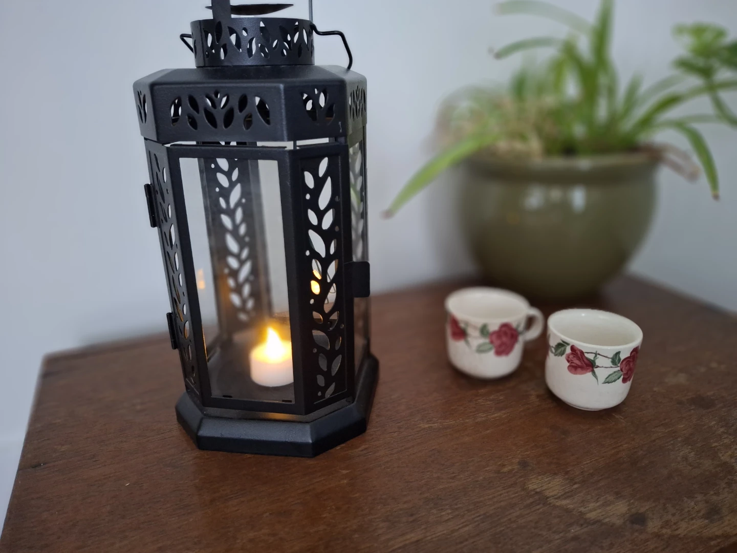 Black decorative lantern - photo 4