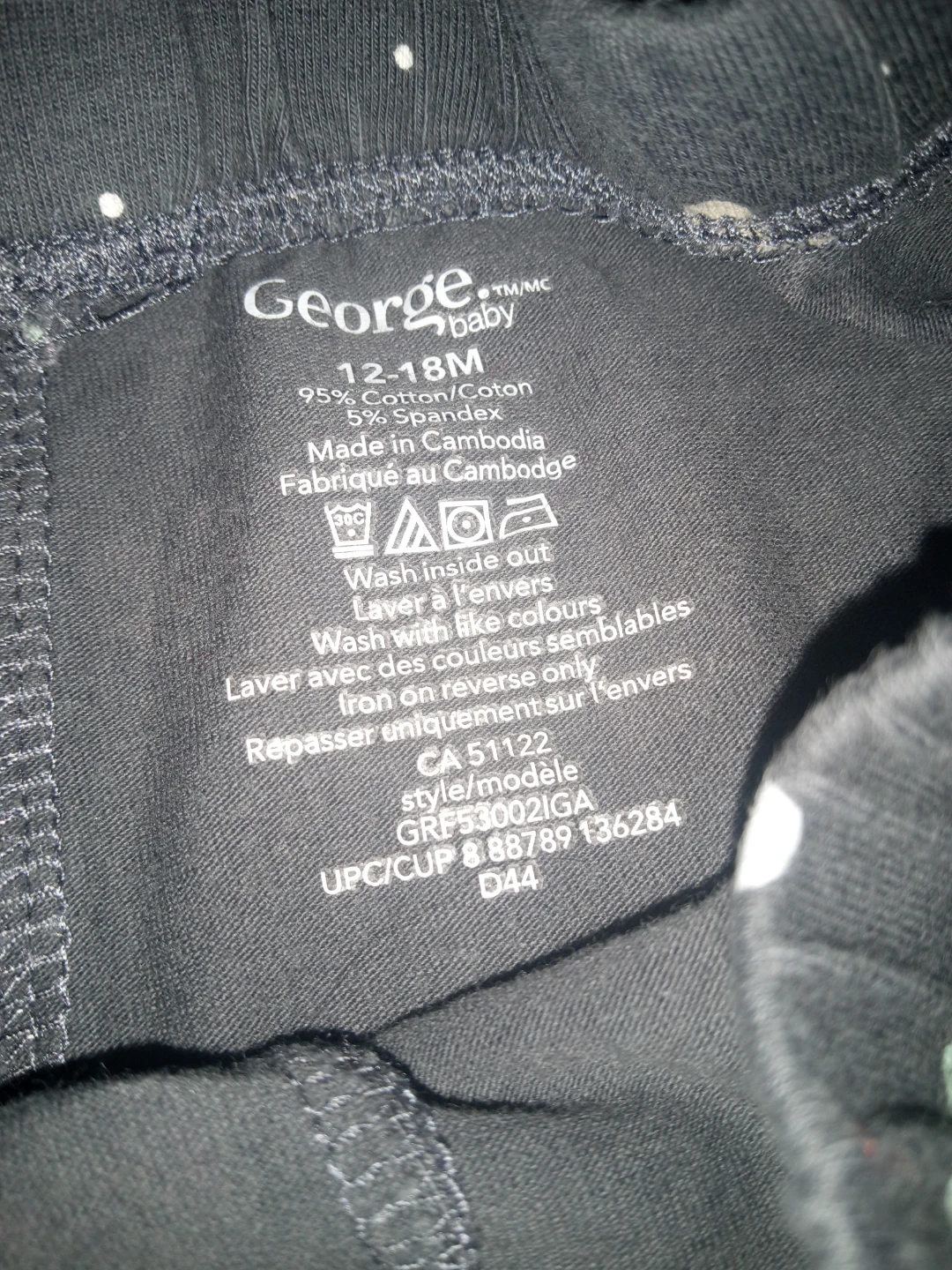 George Baby Toddler Pants 12-18 Months - photo 2