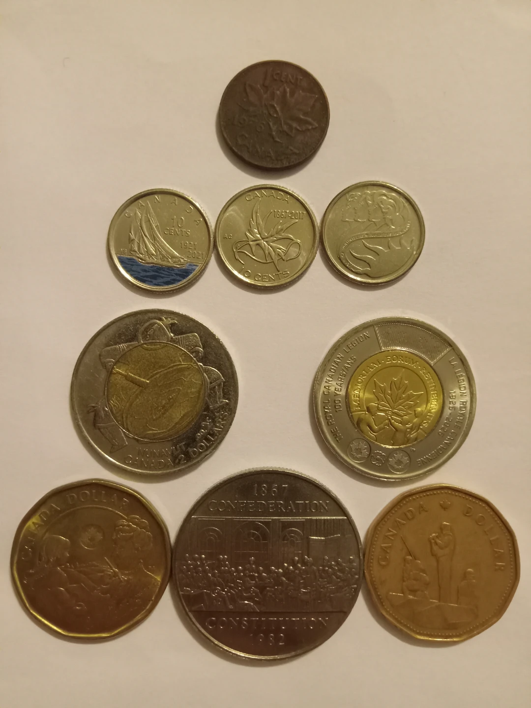 Canadian Commemorative Coin Lot