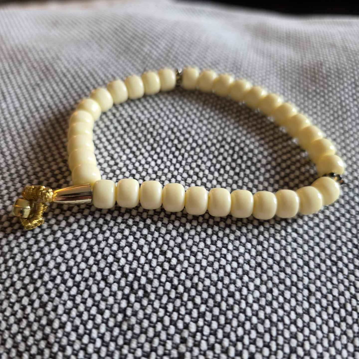 Cream Prayer Beads