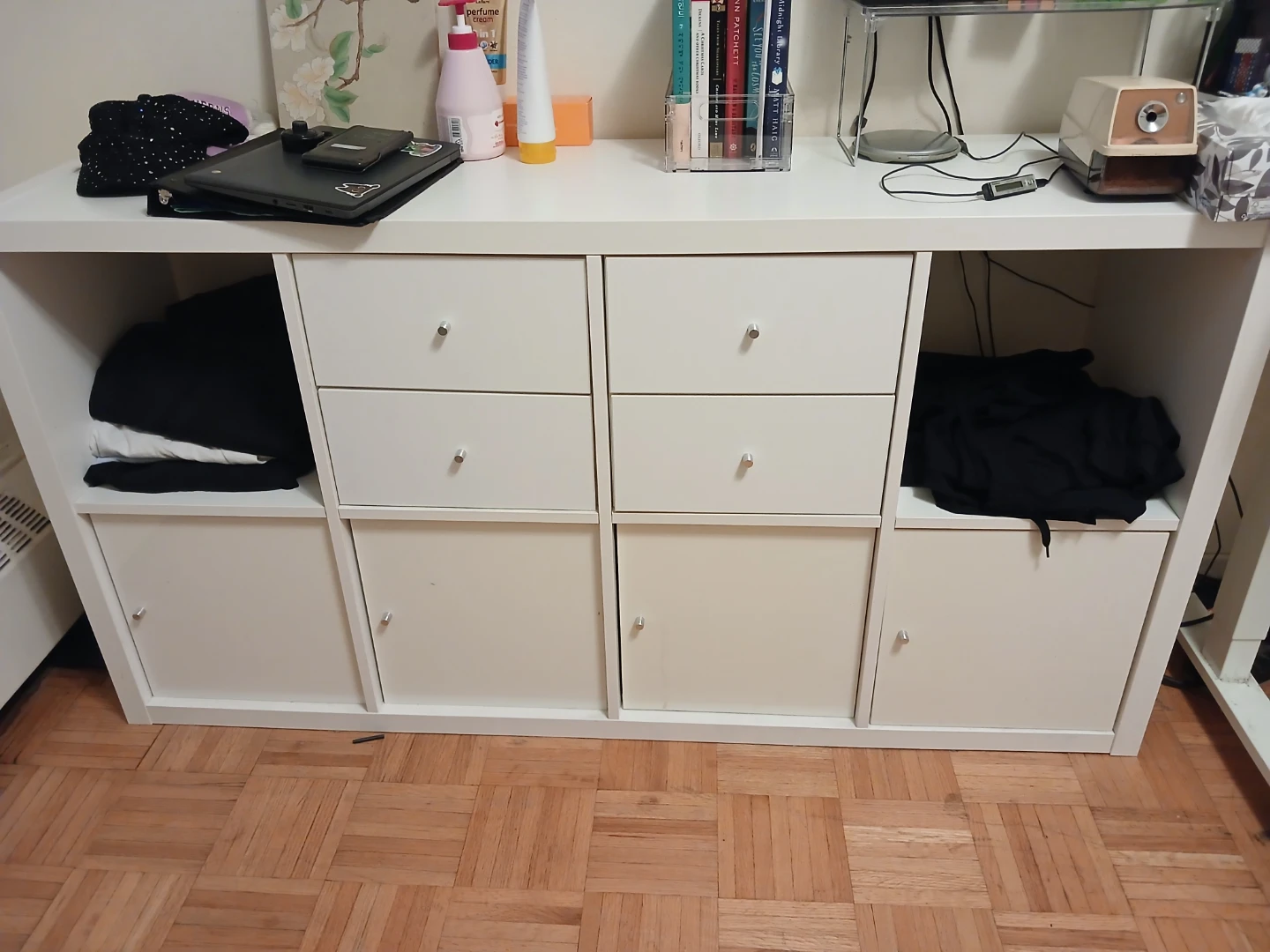 IKEA Kallax Shelf Unit with Drawers and Doors - photo 3