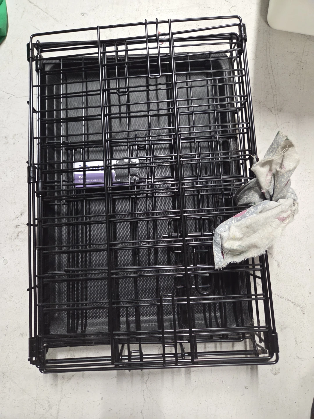 Collapsible Metal Pet Crate