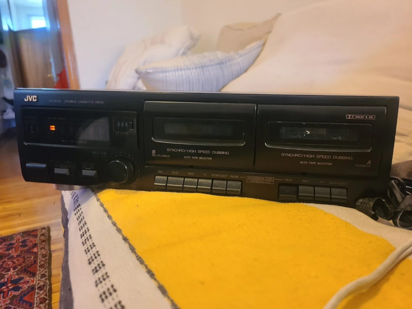 JVC TD-W118BK Double Cassette Deck
