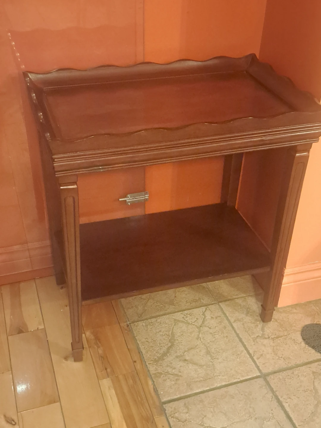 Wooden Side Table from Bombay Company
