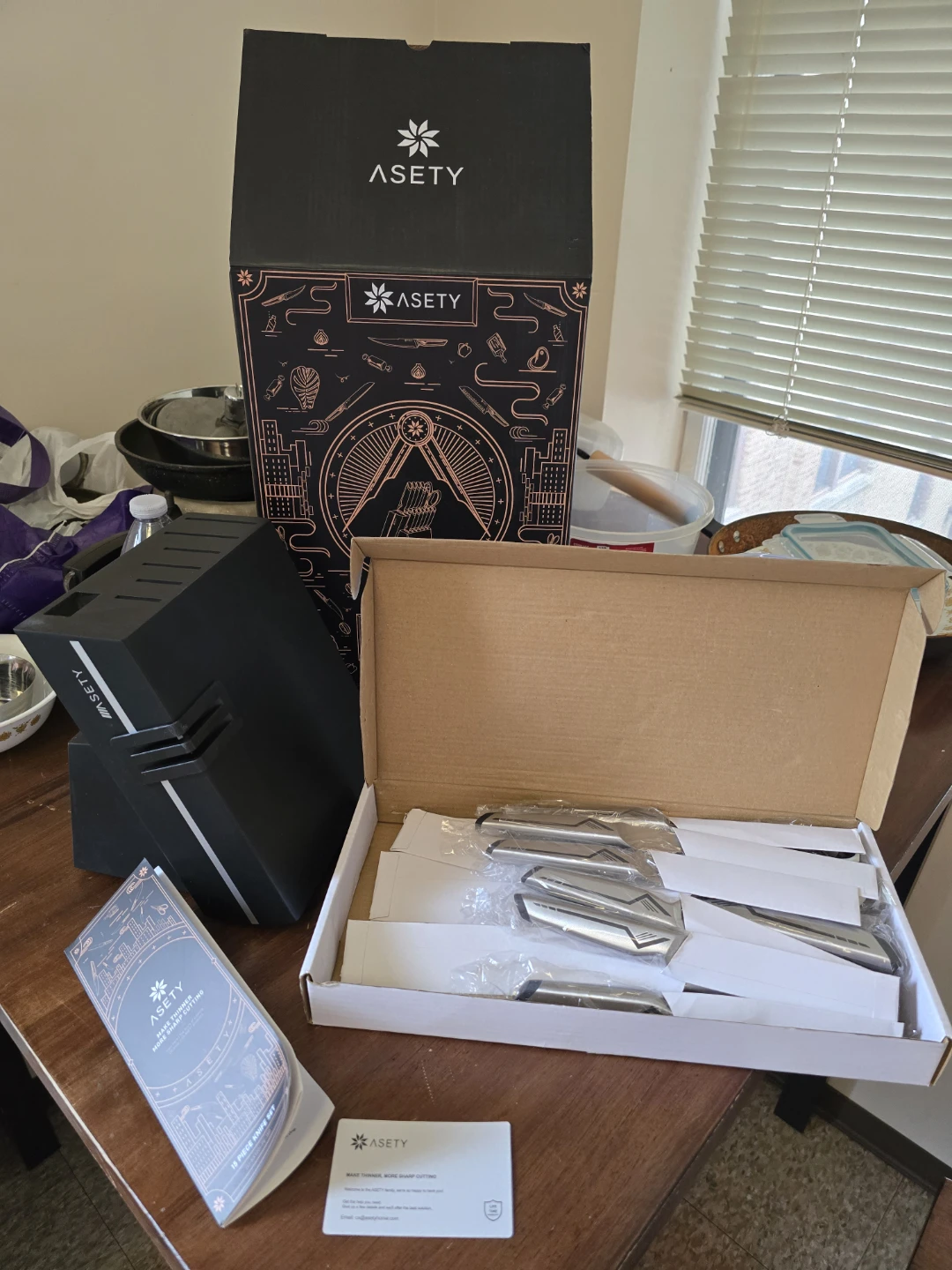 ASETY 15-Piece Knife Set - photo 2