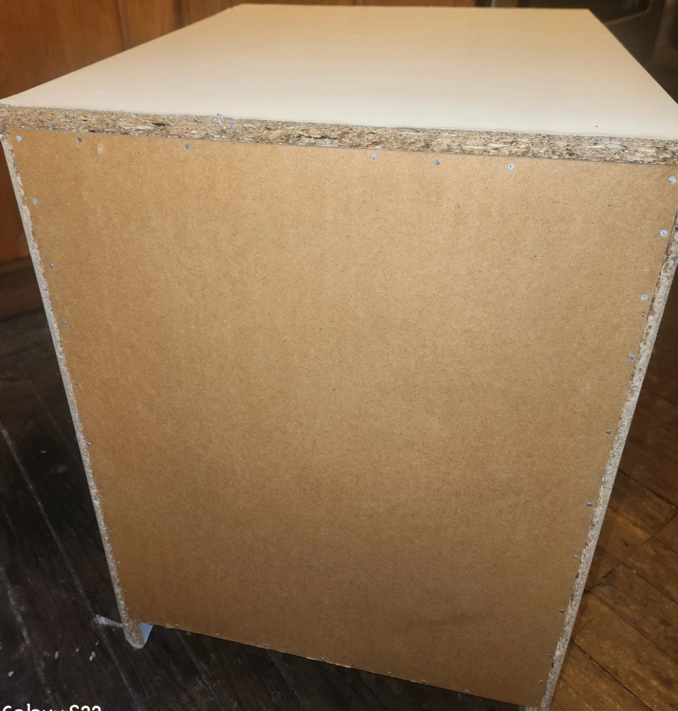 White Two-Drawer Bedside Table - photo 4