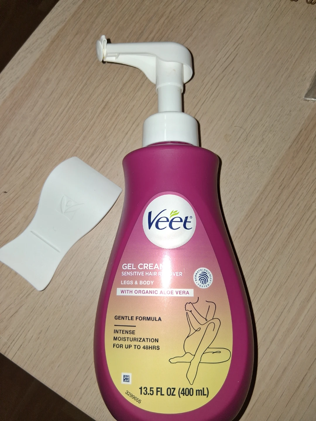 Veet Sensitive Hair Remover Gel Cream 13.5 fl oz - photo 2