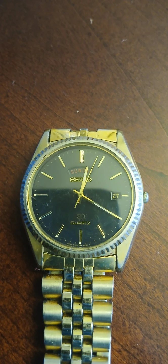Seiko Quartz Gold-Tone Watch