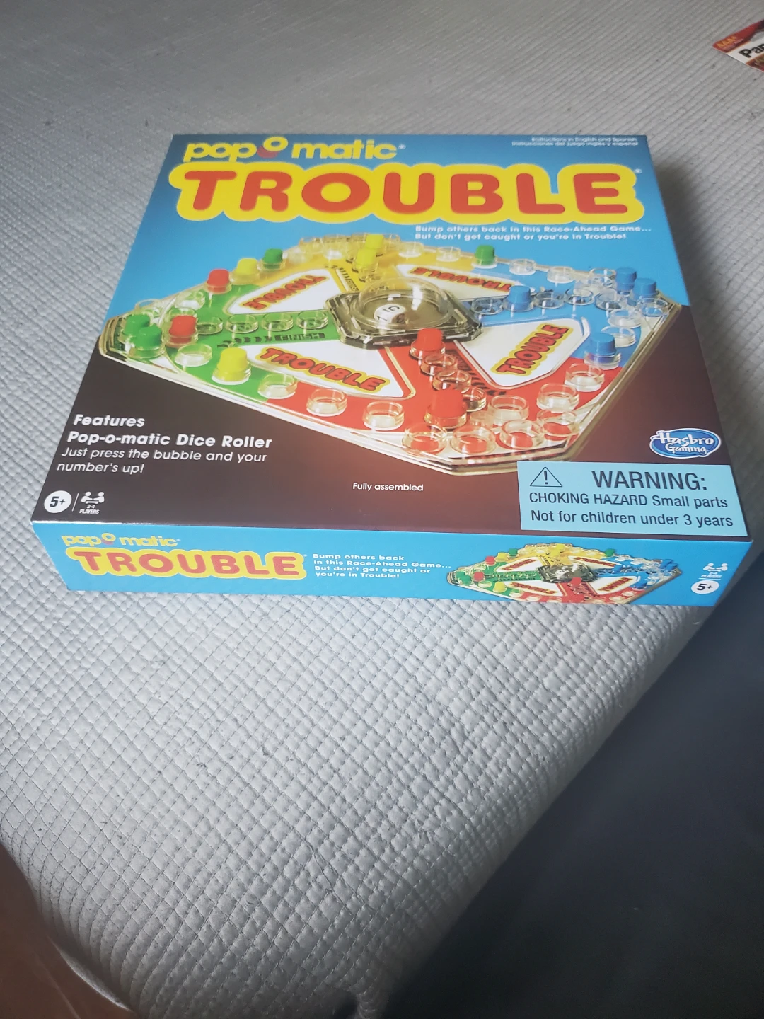 Hasbro Pop-O-Matic Trouble Board Game