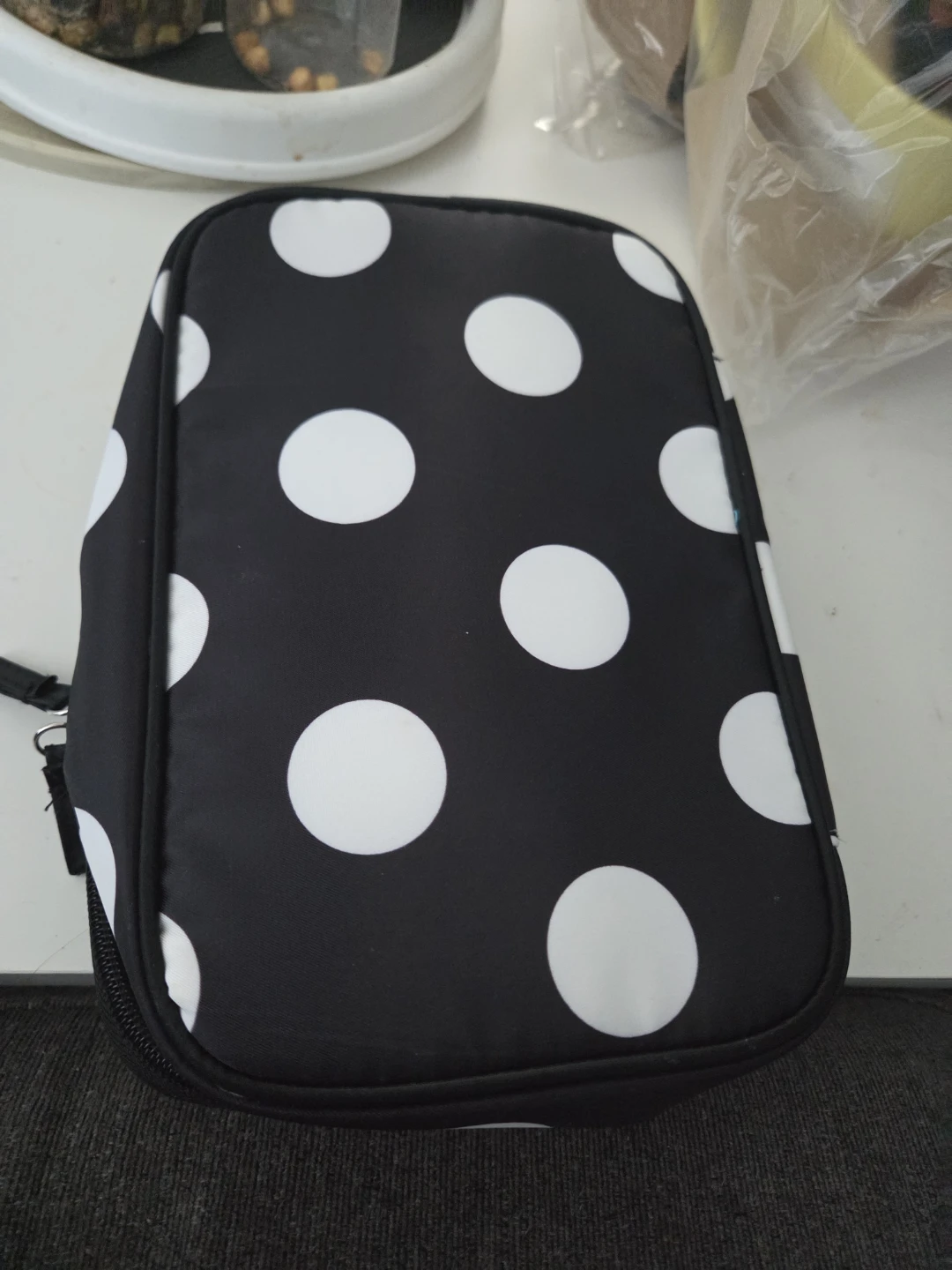 Allegro Polka Dot Cosmetic Case