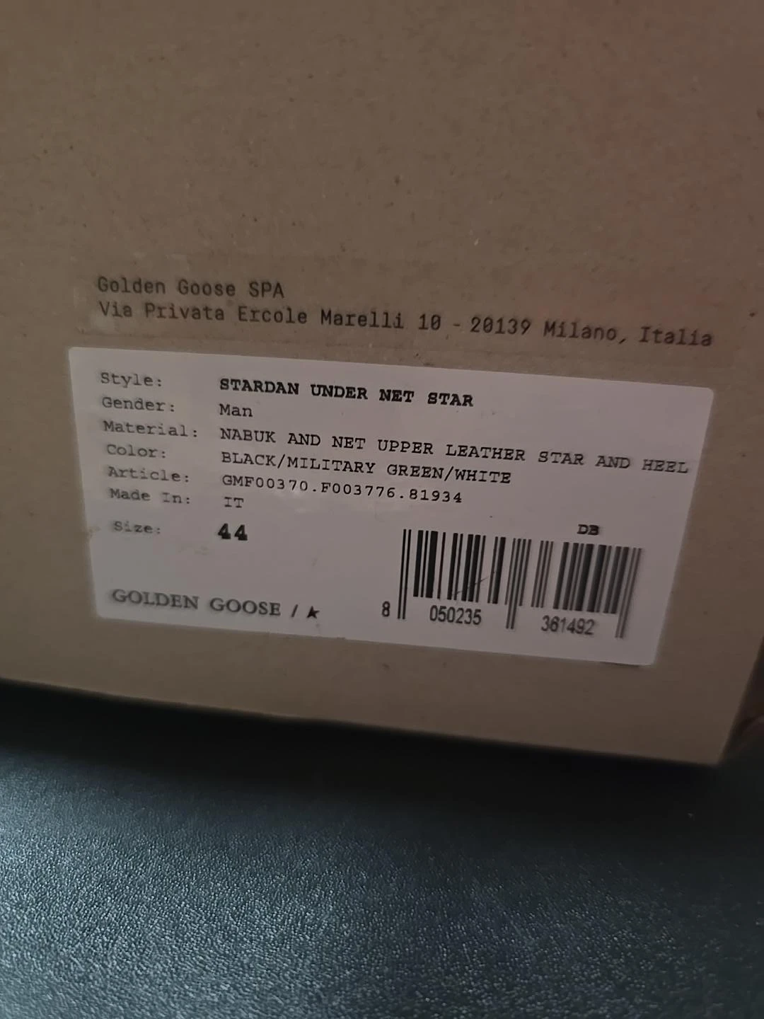 New Golden Goose Stardan Sneakers Size 44 - photo 5