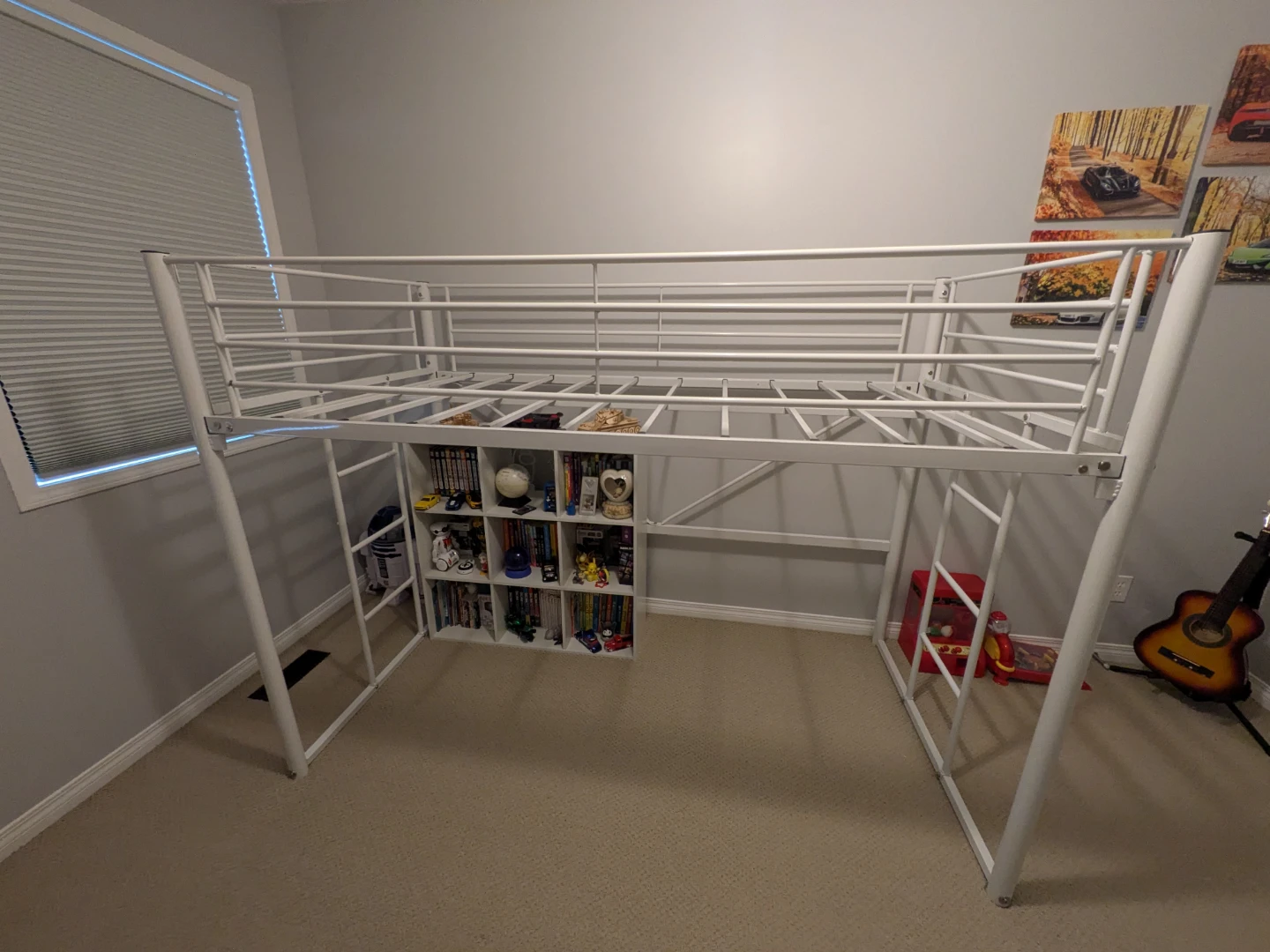 Metal Loft Bed Frame Twin