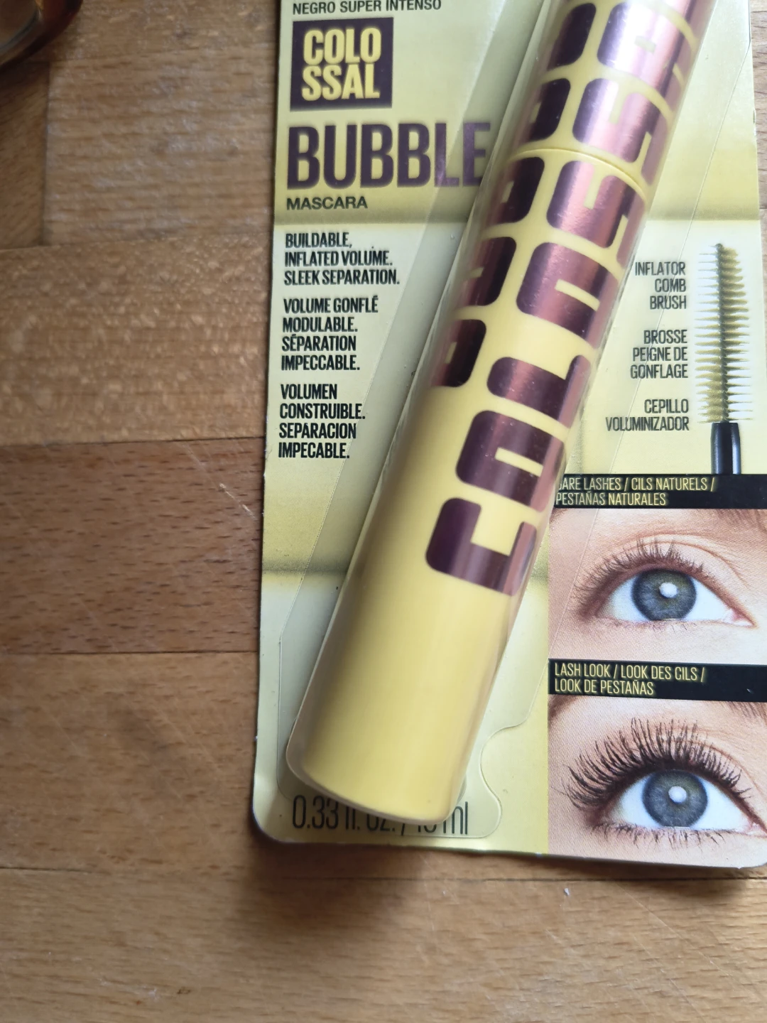 BRAND NEW Maybelline Colossal Bubble Mascara 802 Blackest Black - photo 5
