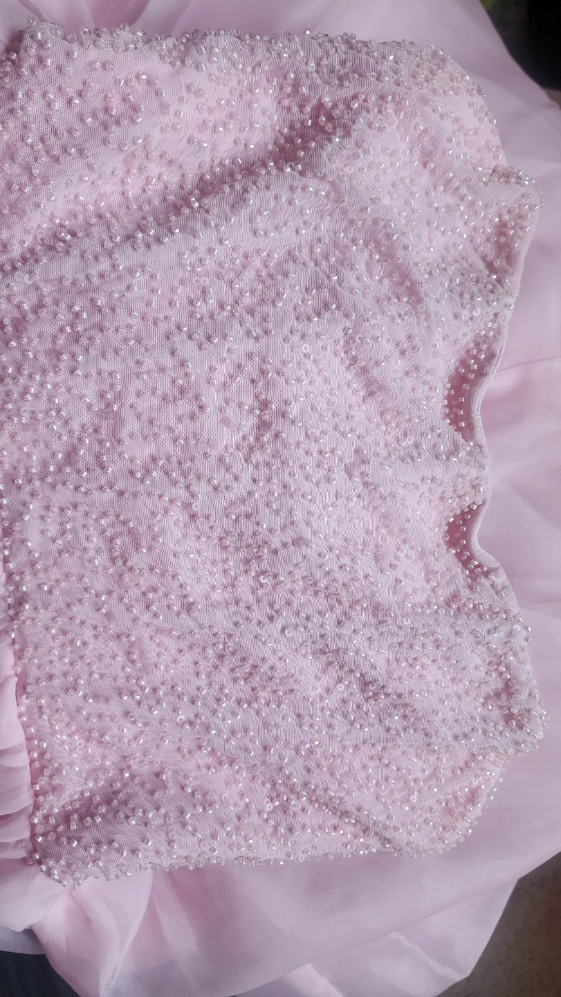 Pink Beaded Dress - photo 5