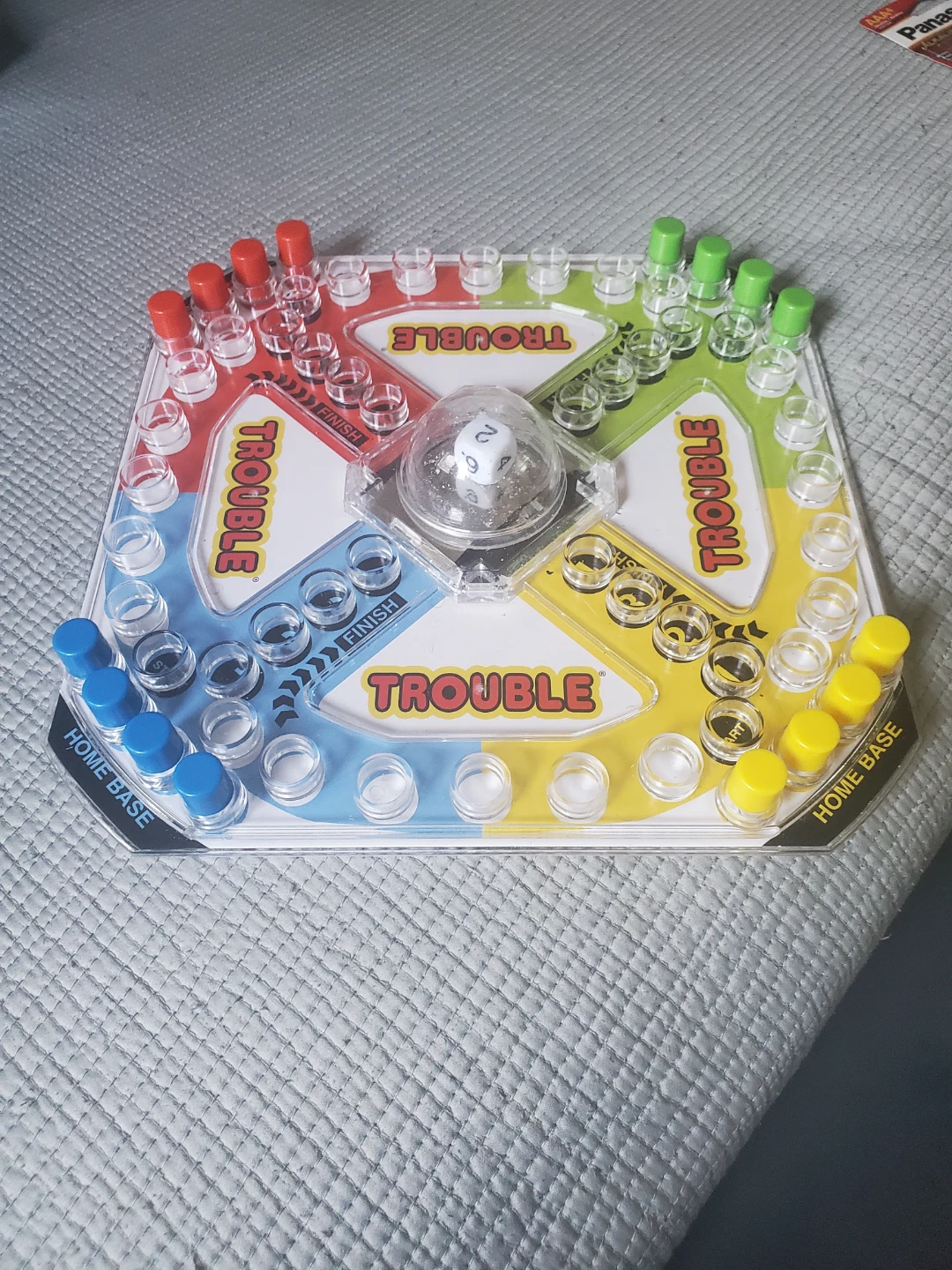 Hasbro Pop-O-Matic Trouble Board Game - photo 2