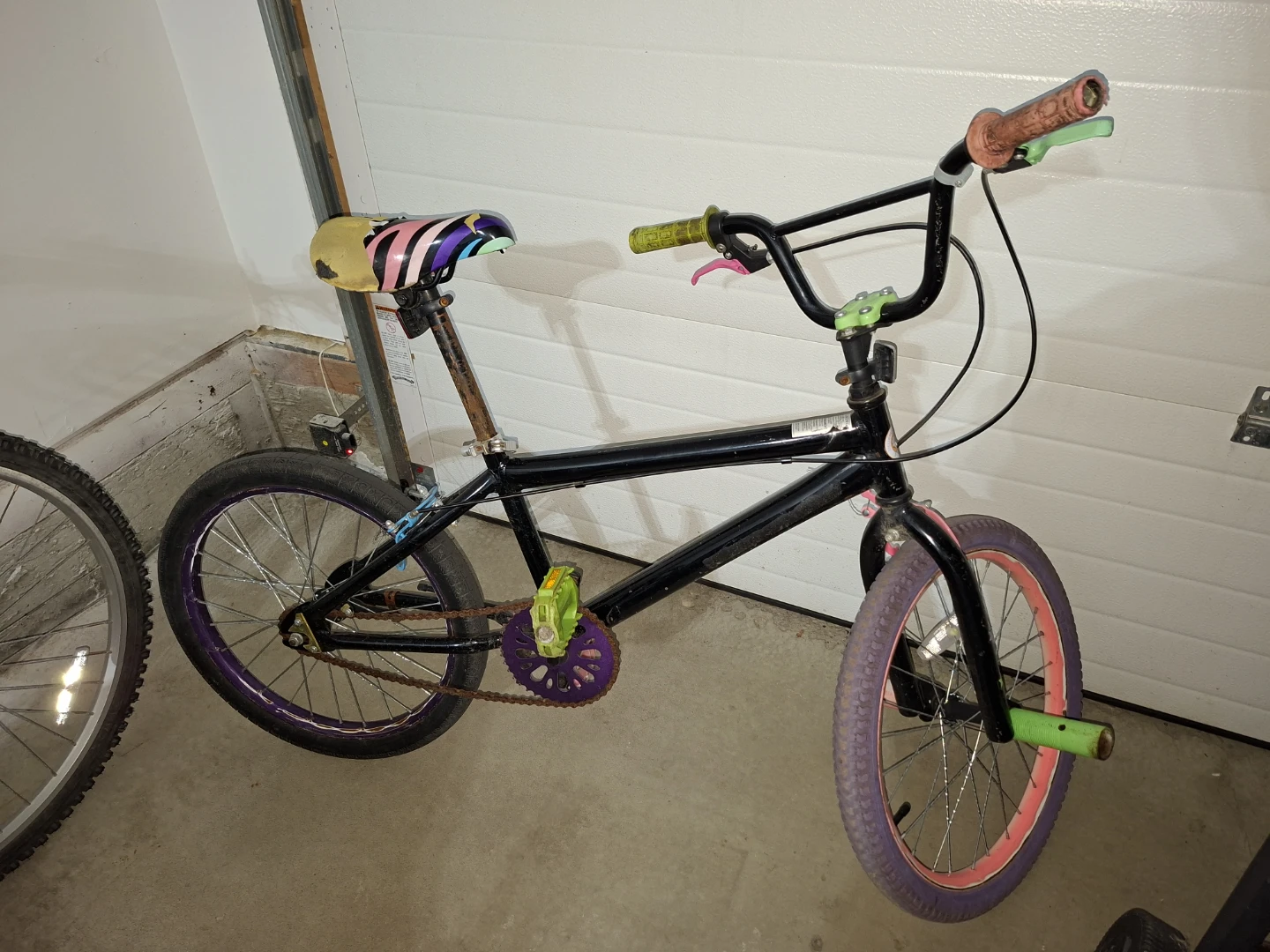 Black BMX Bike
