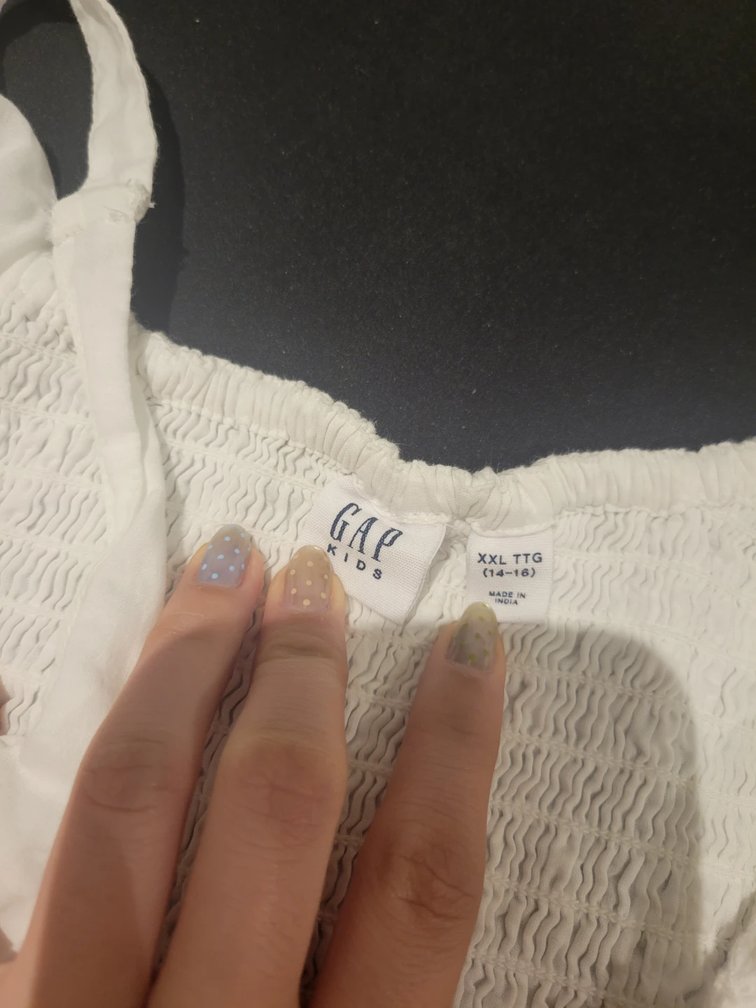Gap Kids White Eyelet Sundress - photo 2