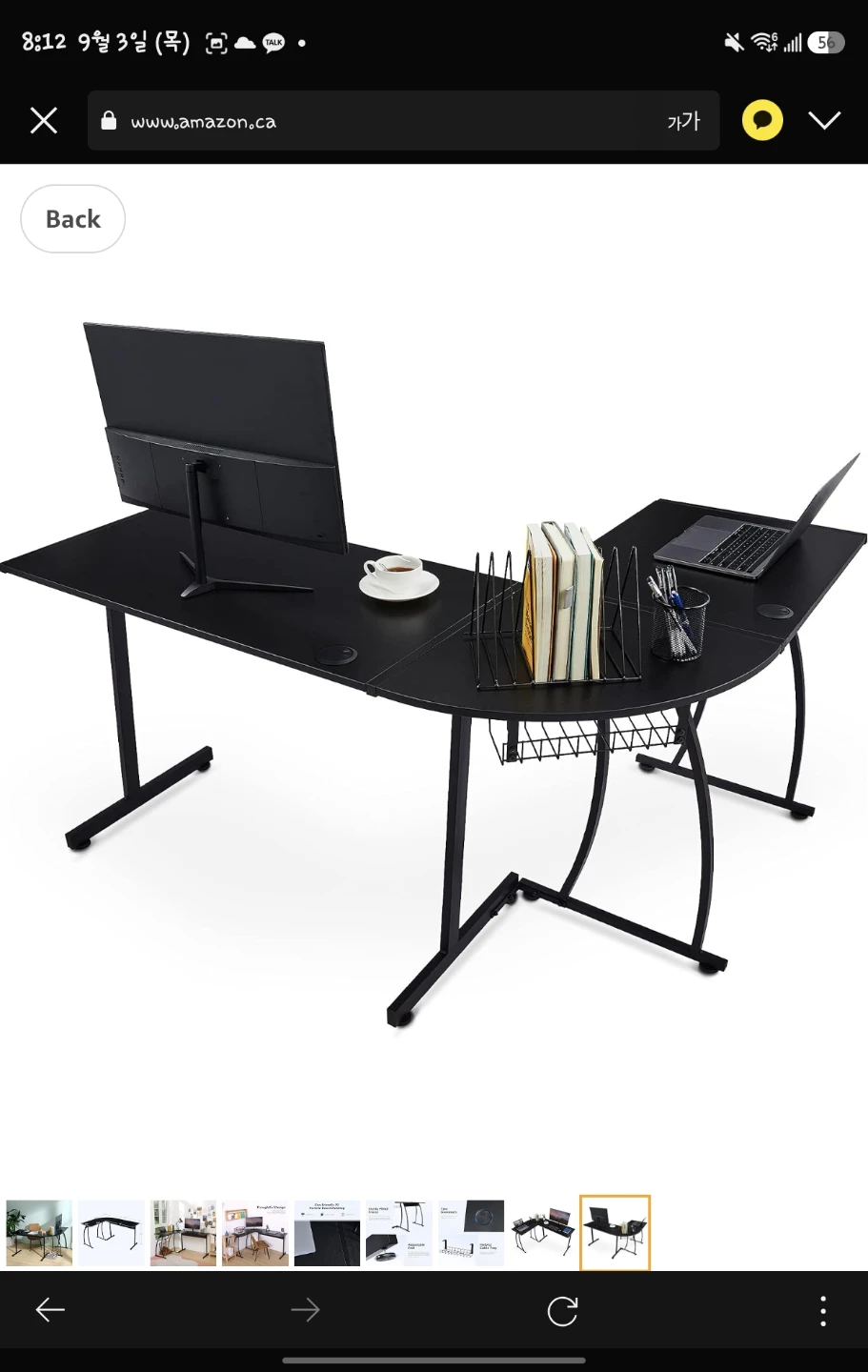 L Shape desk for home/office - photo 2
