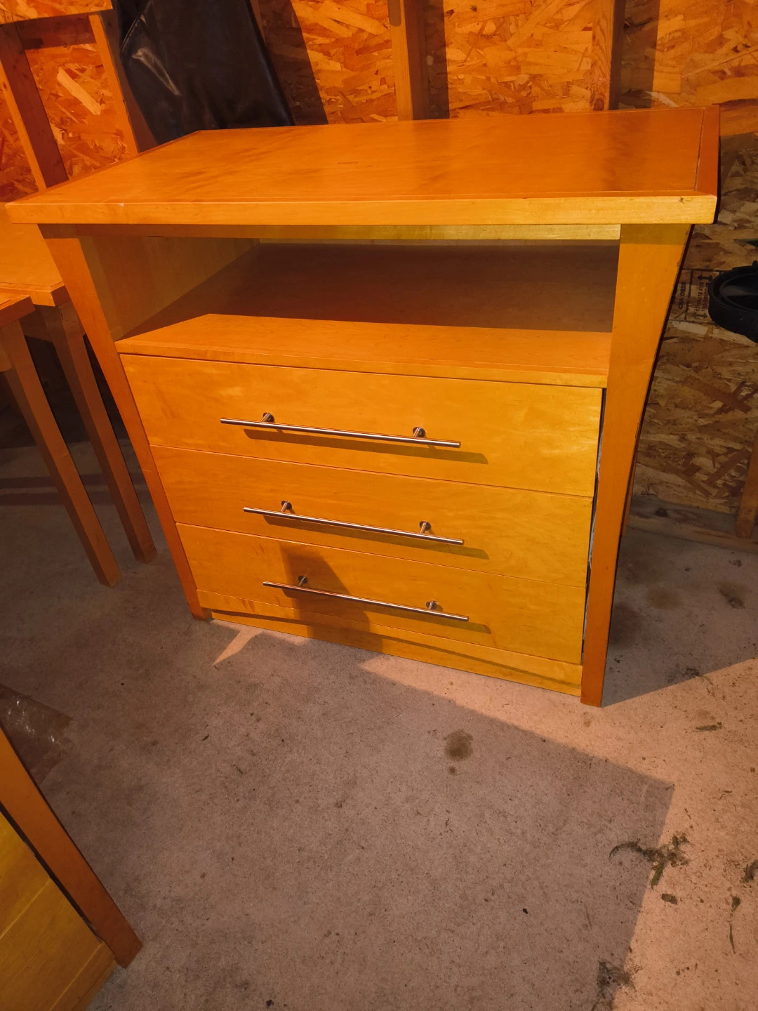 Wooden Dresser with 3 Drawers - photo 2