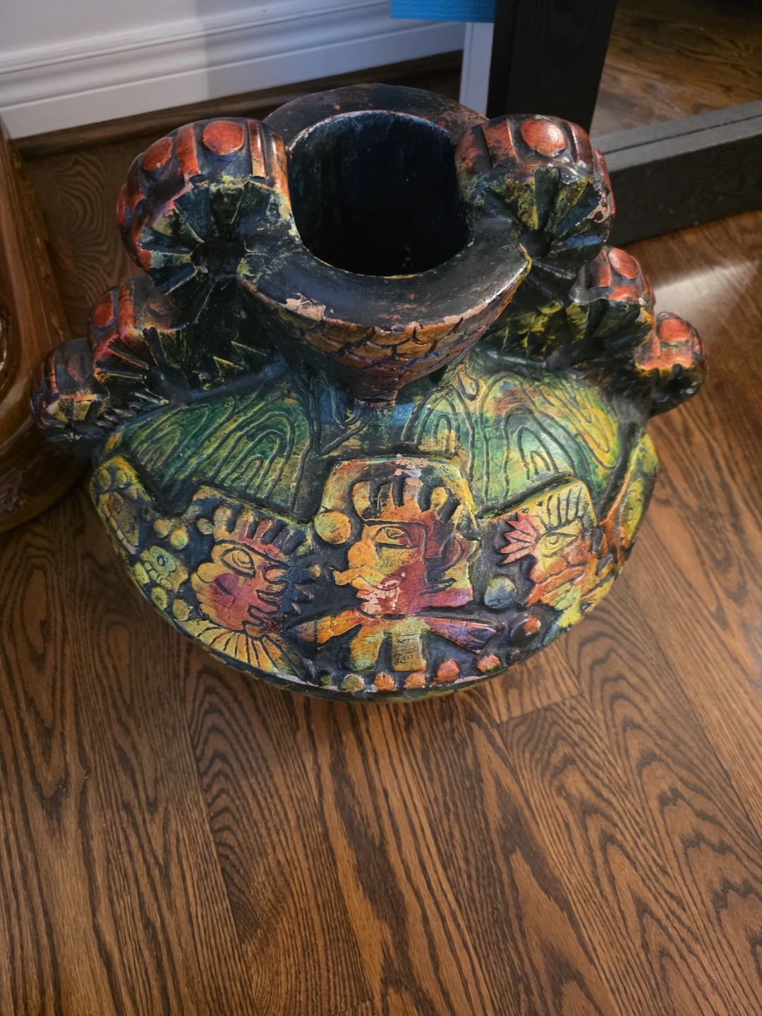 Vintage Decorative Carved Vase - photo 2