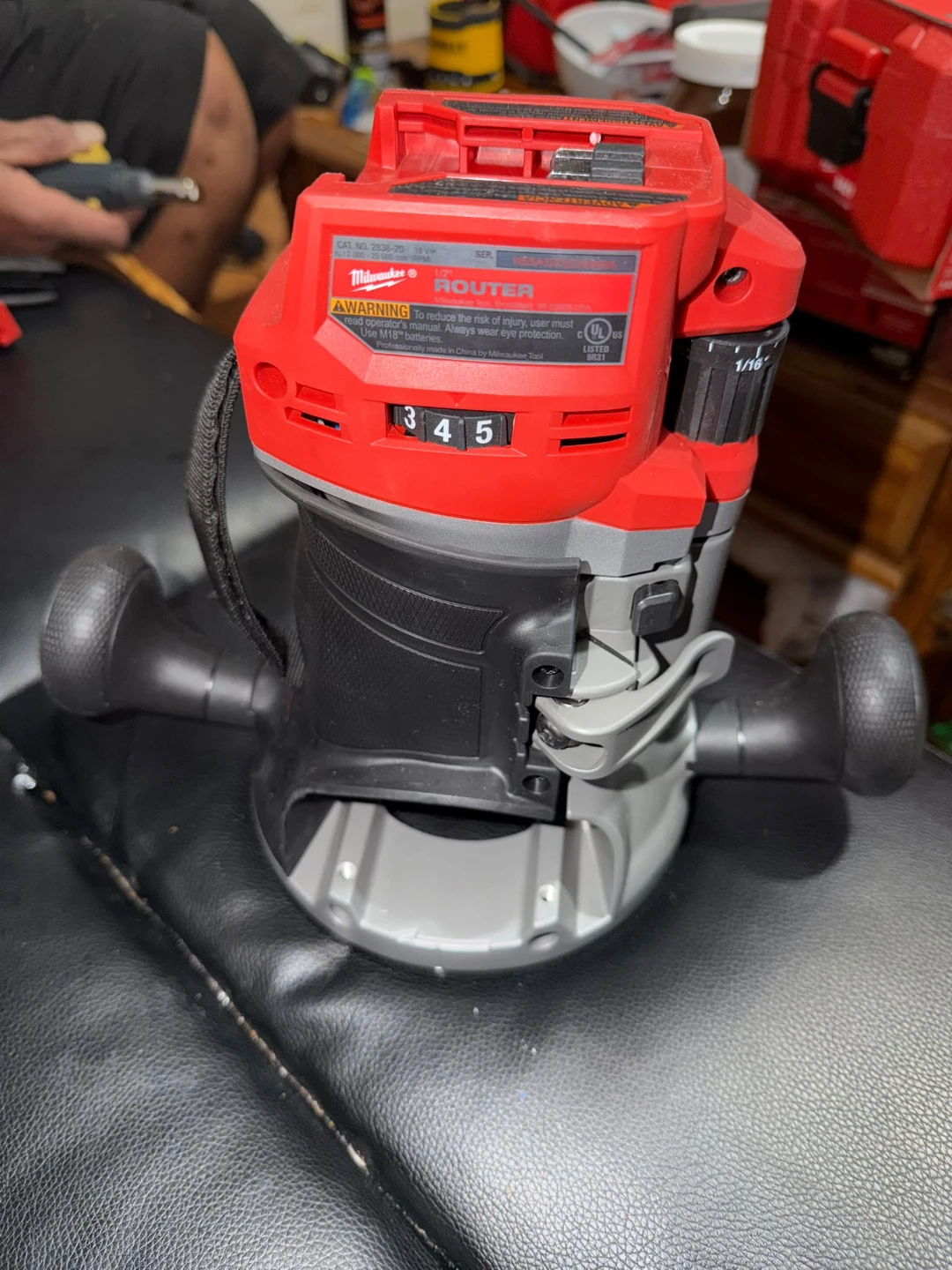Milwaukee Tool M18 FUEL Li-Ion 1/2 in. Router (Tool-Only) - photo 2
