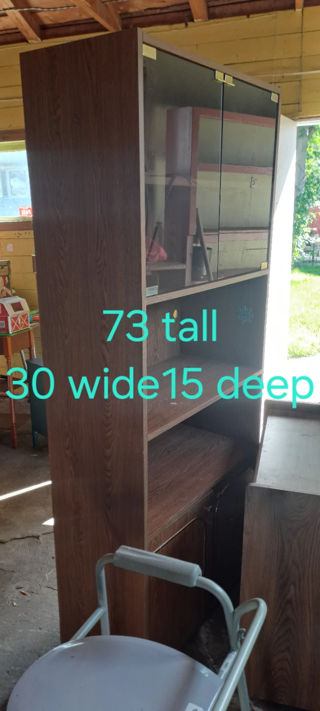 Wooden Desk with Drawers - photo 2