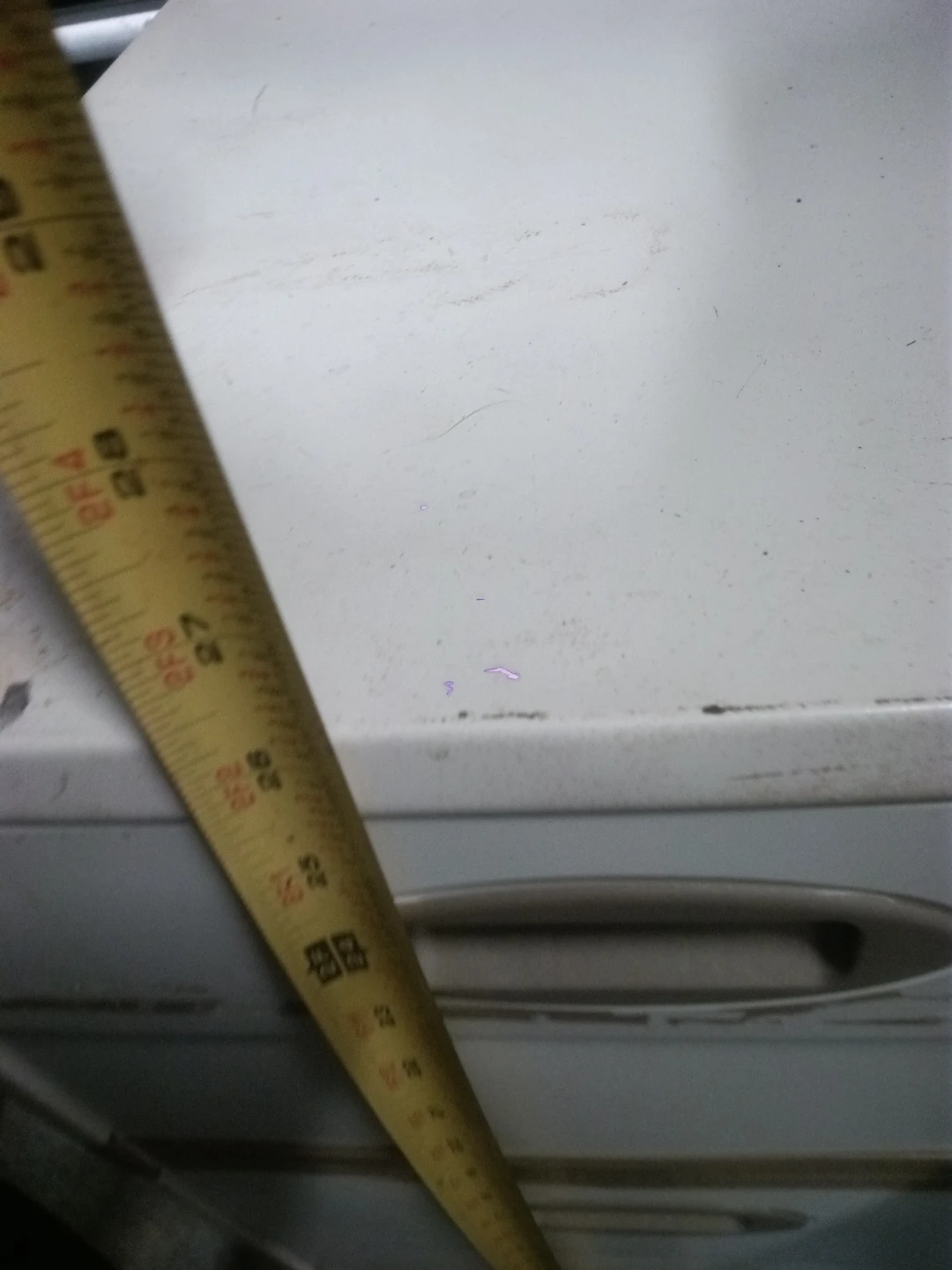 🏈White 3-drawer filing cabinet - photo 3