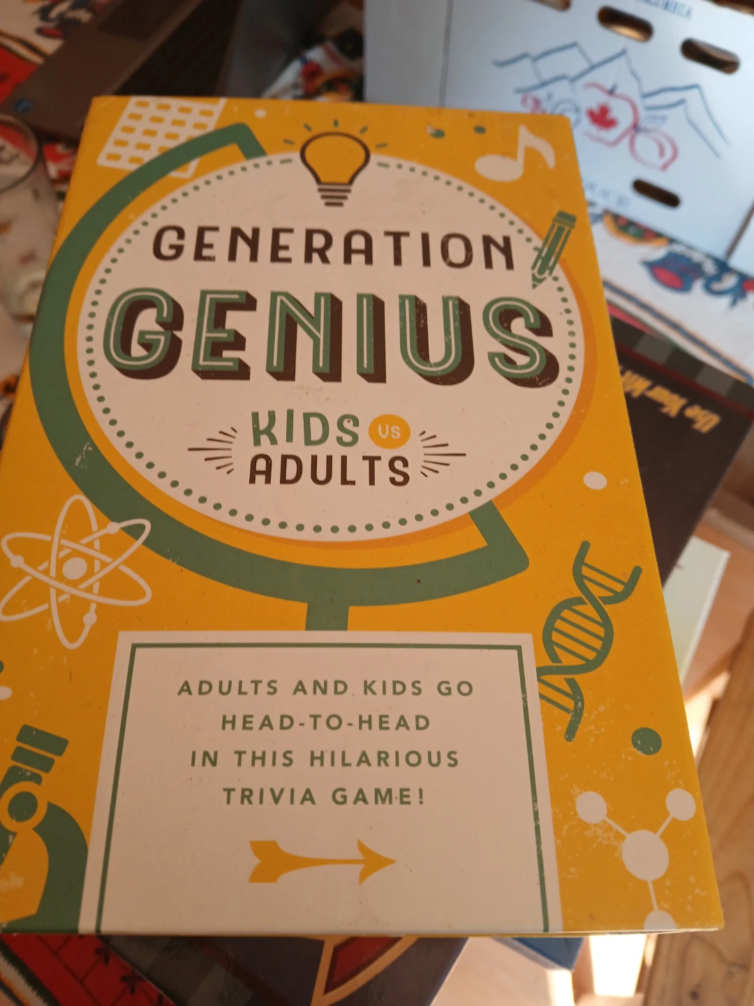Generation Genius Kids vs Adults Trivia Game