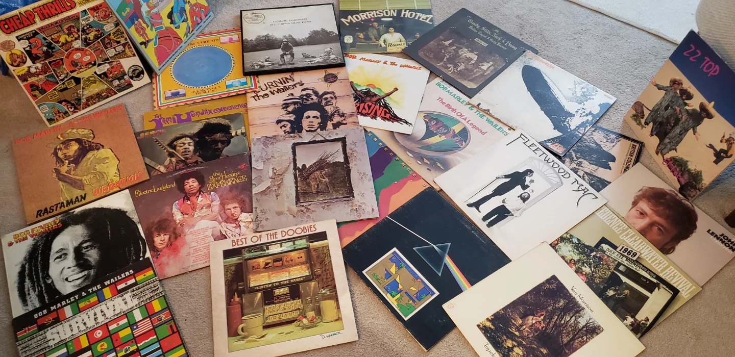 70s record collection