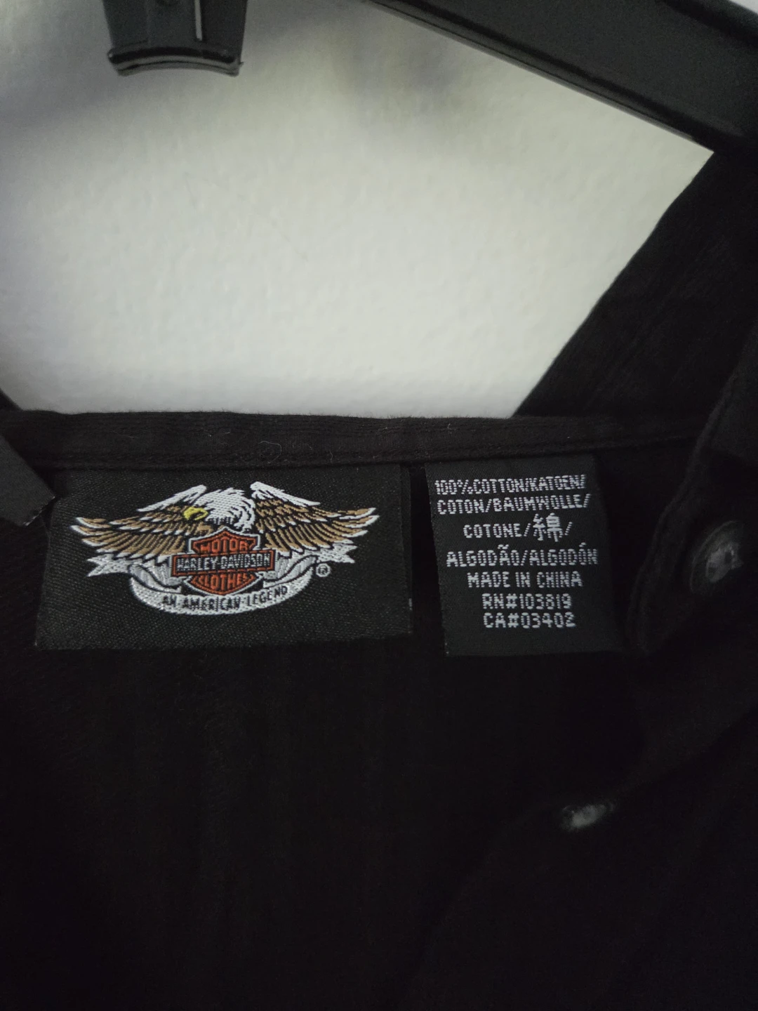 Harley-Davidson Black Long Sleeve Shirt - photo 3