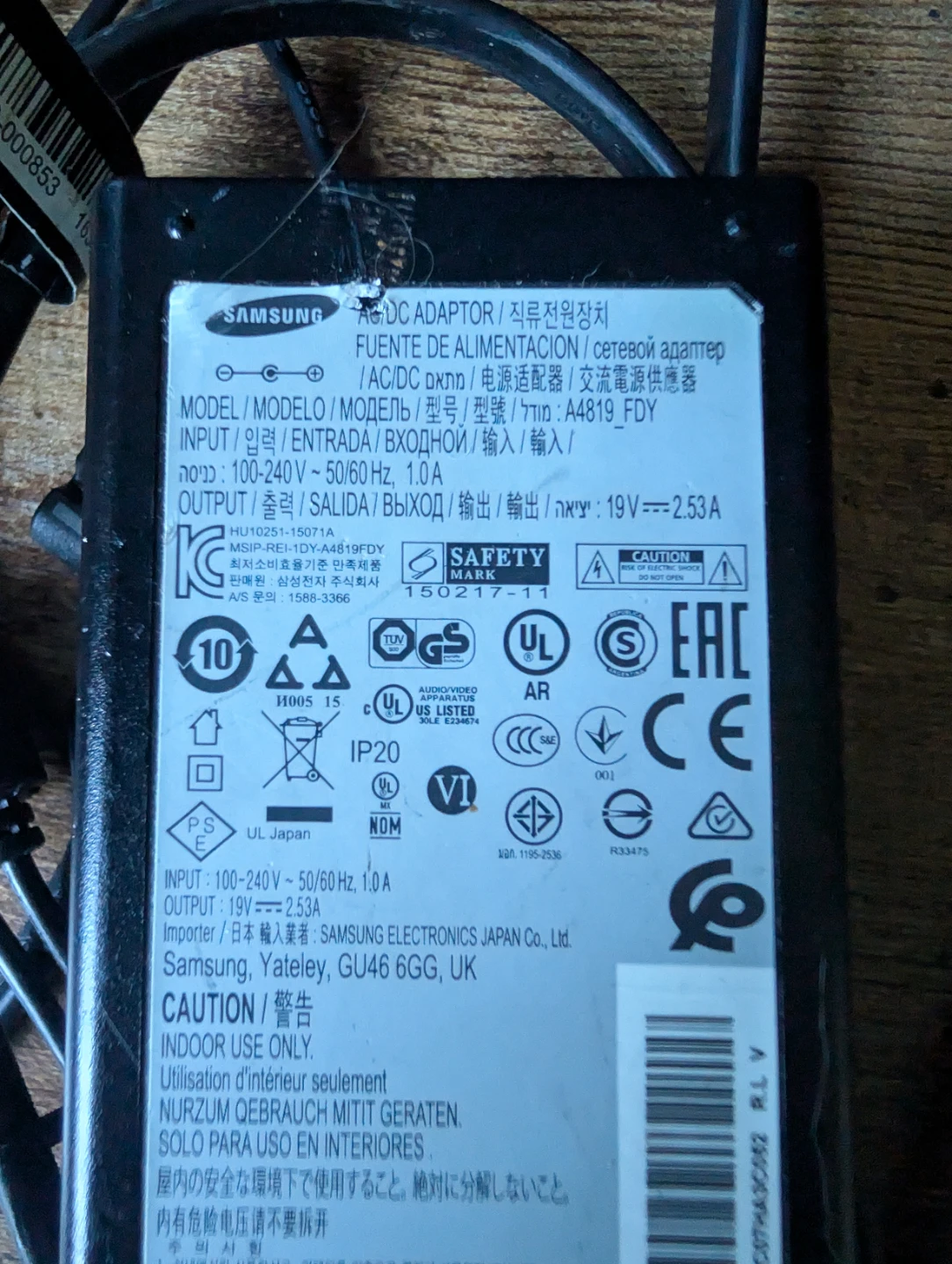 32 in smart tv, no remote, Has a bad power cable - photo 2