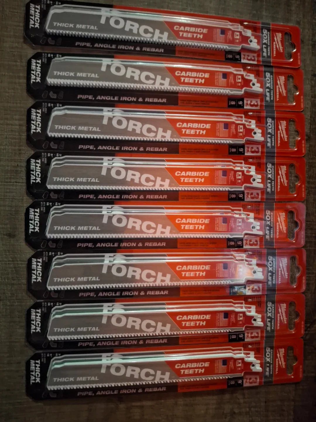 Torch blades