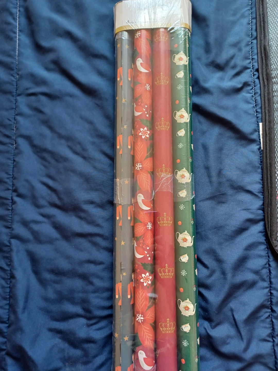 Life at Home 4-Pack Christmas Wrapping Paper