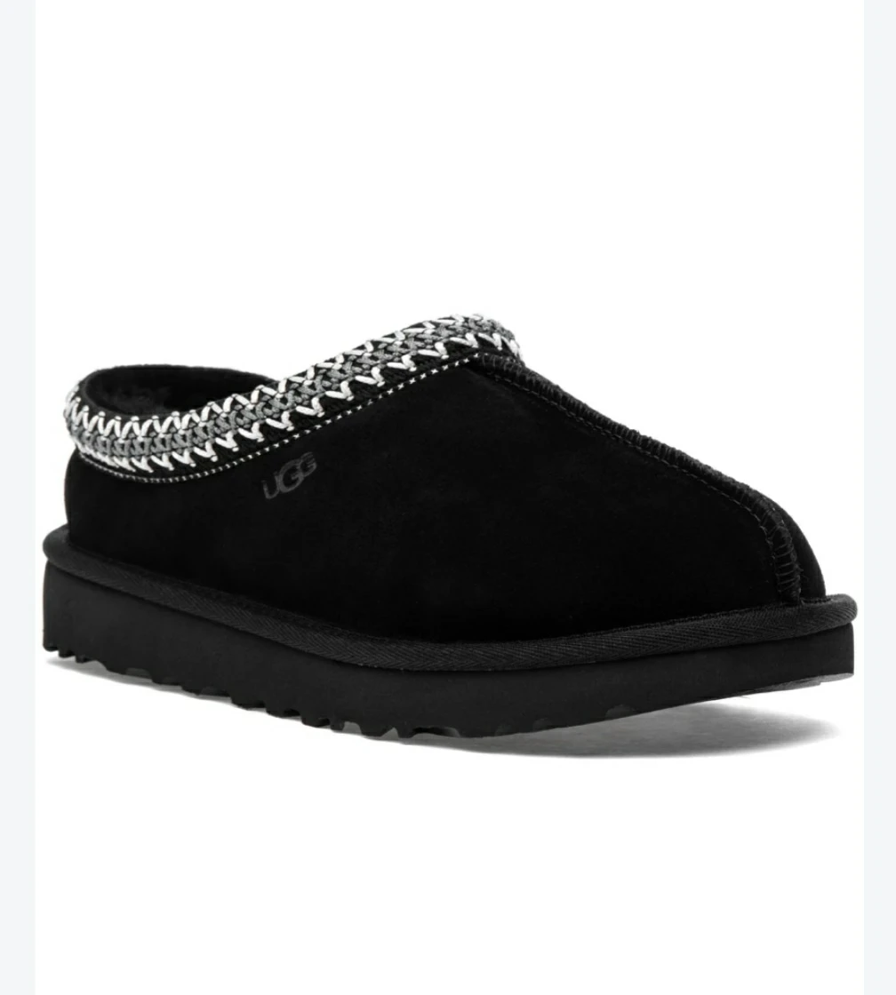 12 -14 yr type size. UGG Tasman Slippers in Black
