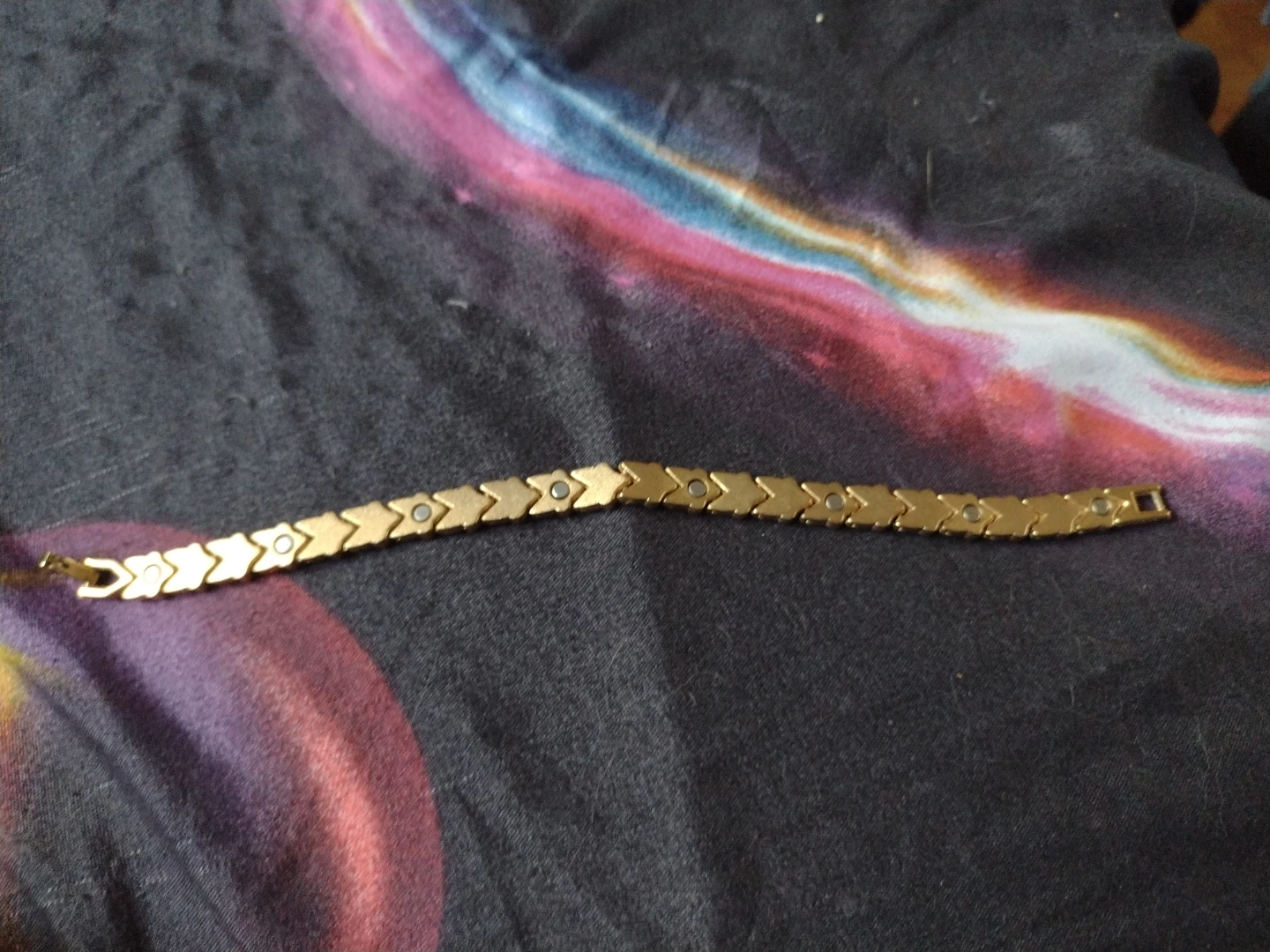 Two-Tone Magnetic Link Bracelet - photo 2