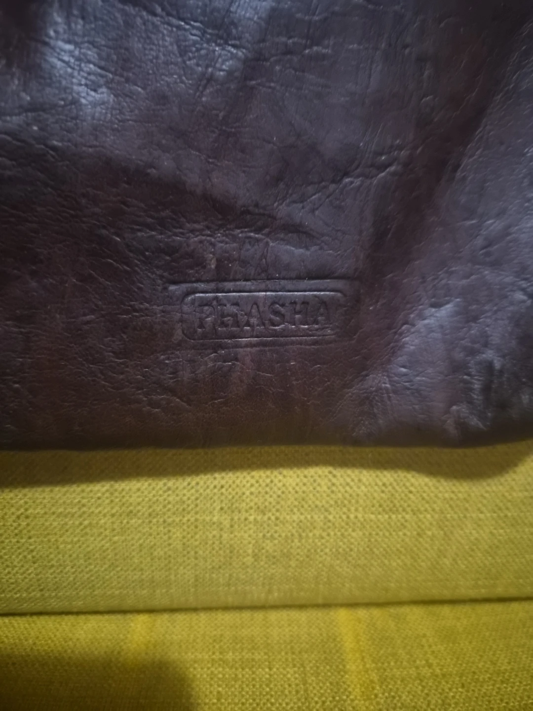 Vintage Unisex PHASHA Leather Messenger Bag - photo 2