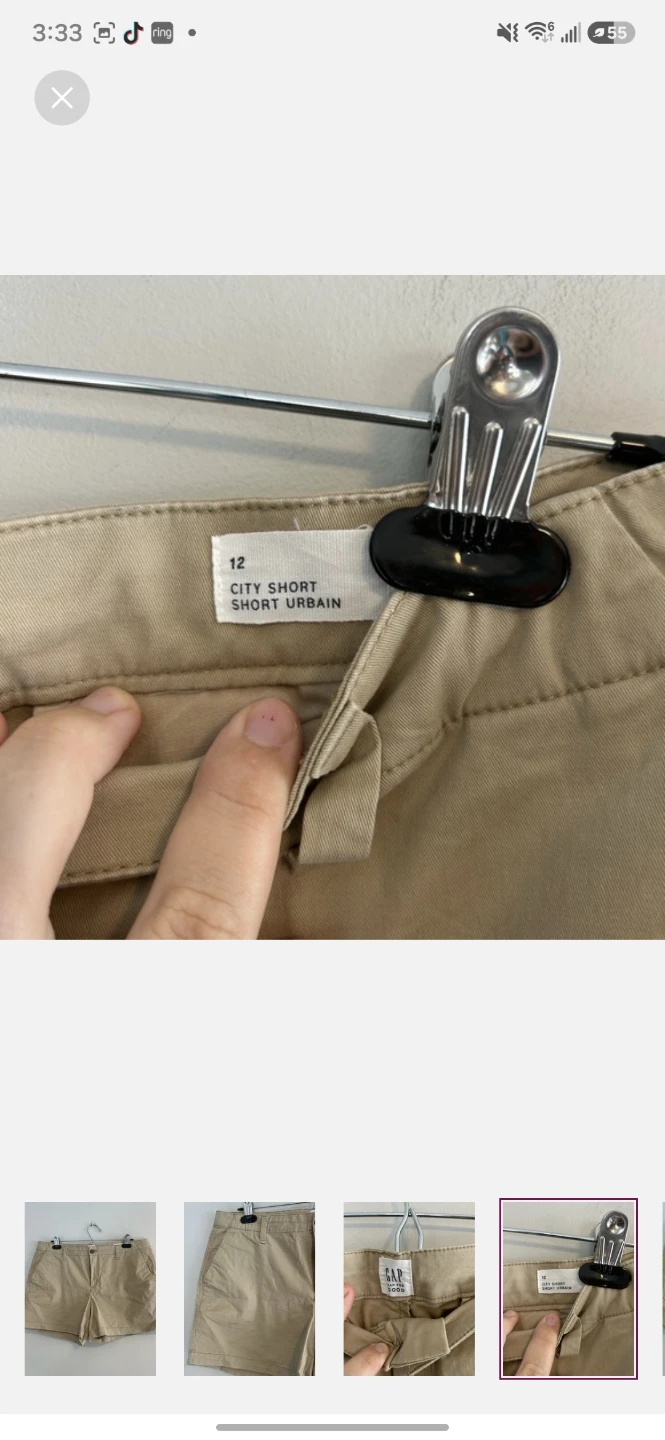 Gap City Khaki Shorts - photo 4