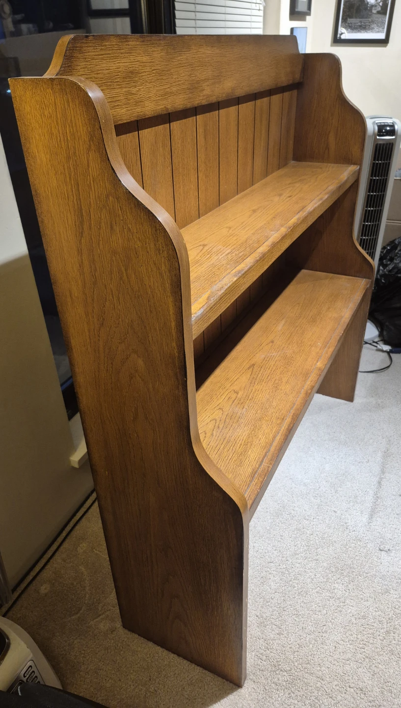 Wooden Display Shelf Unit - photo 2