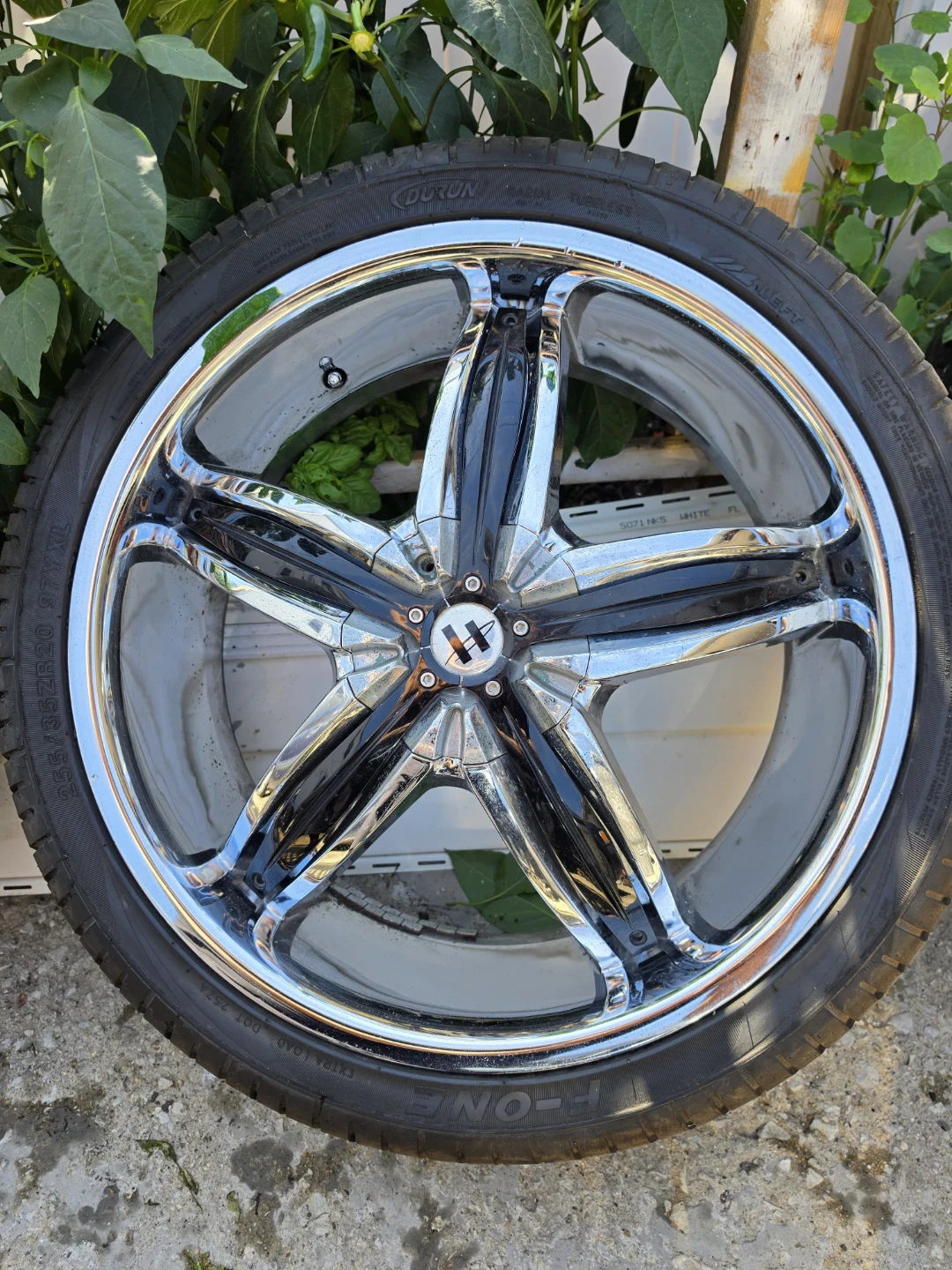 20 inch Helo rims wheels 5x114.3 5x108 5x4.5 - photo 3