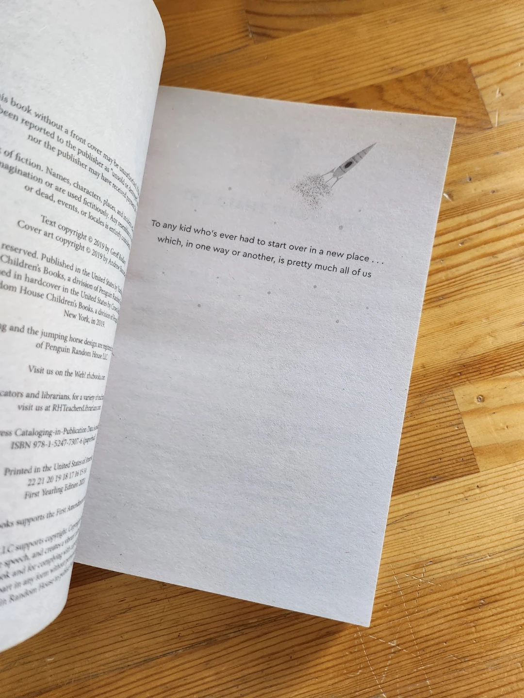 We're Not From Here by Geoff Rodkey Paperback Novel - photo 3