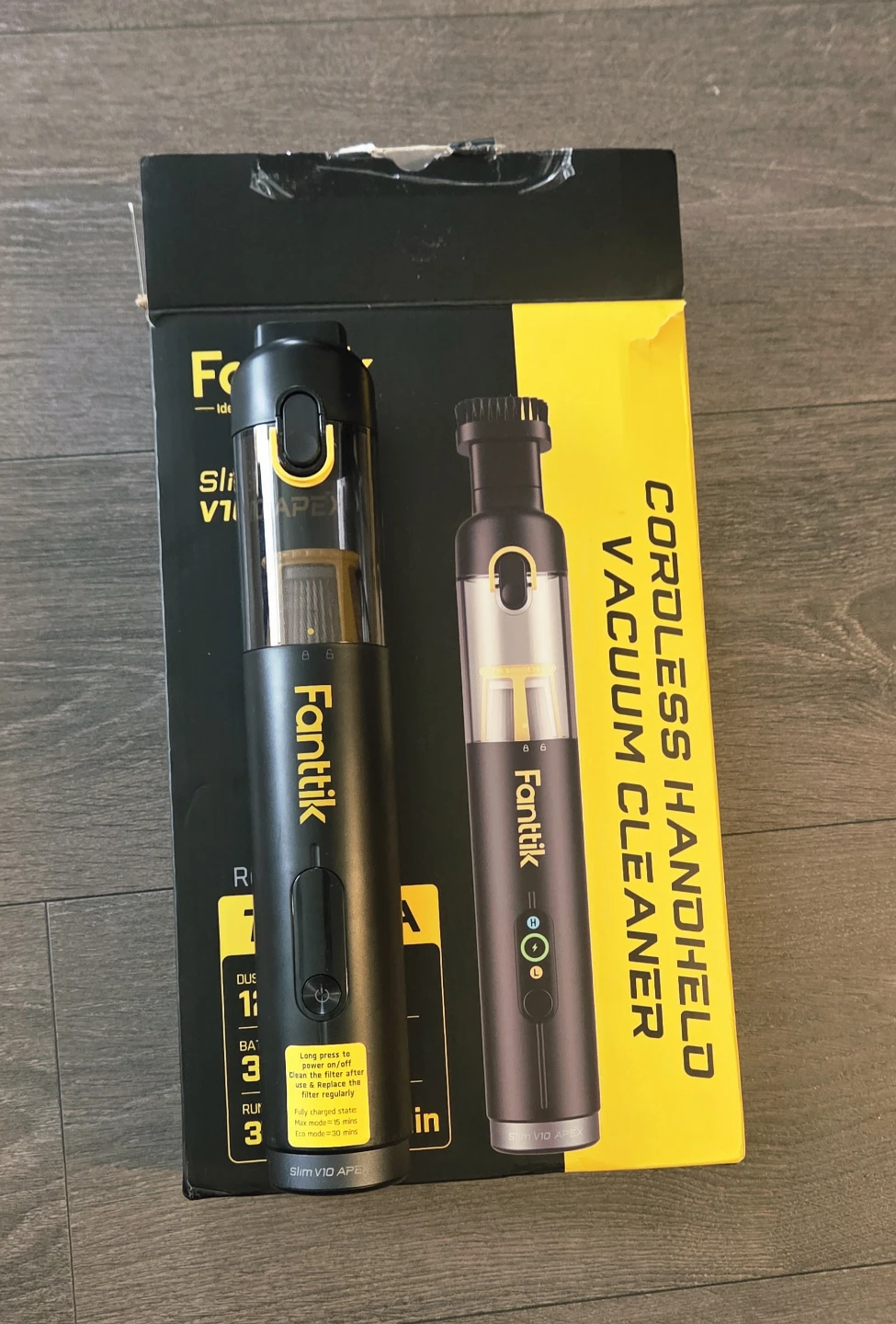 Fanttik Slim V10 APEX Car Vacuum, 4-in-1 Handheld mini Vacuum - photo 2