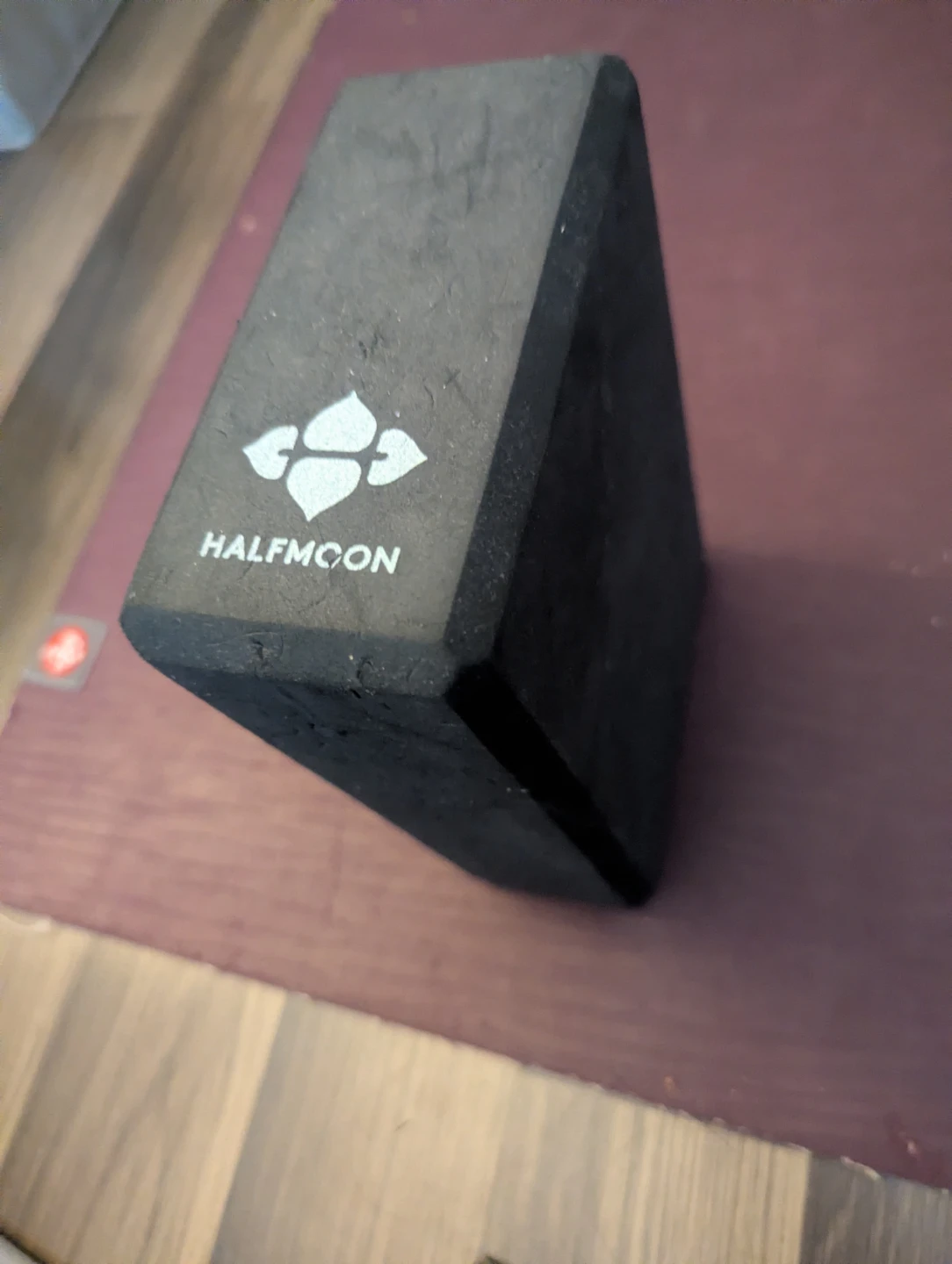 Halfmoon Yoga Block