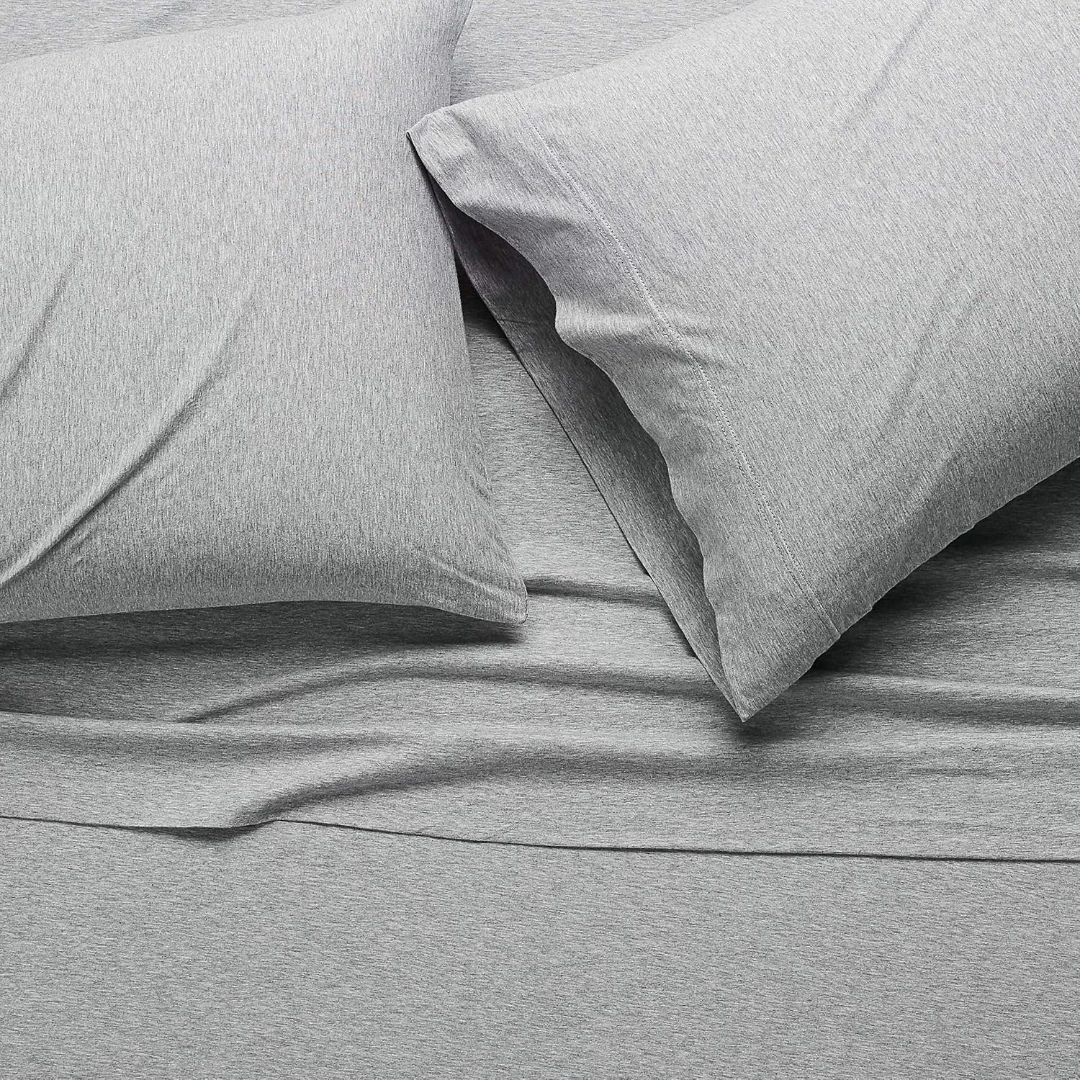 Queen Basics 4 Piece Bed Sheet Set, 100% Cotton Jersey 🏈 - photo 4