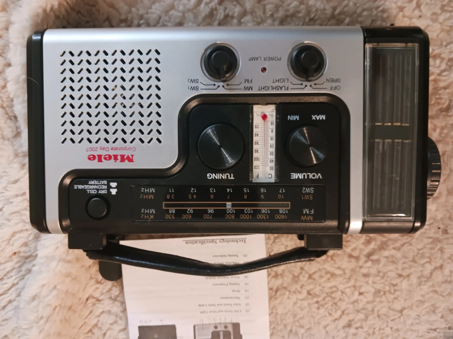 Emergency Hand-Crank Radio