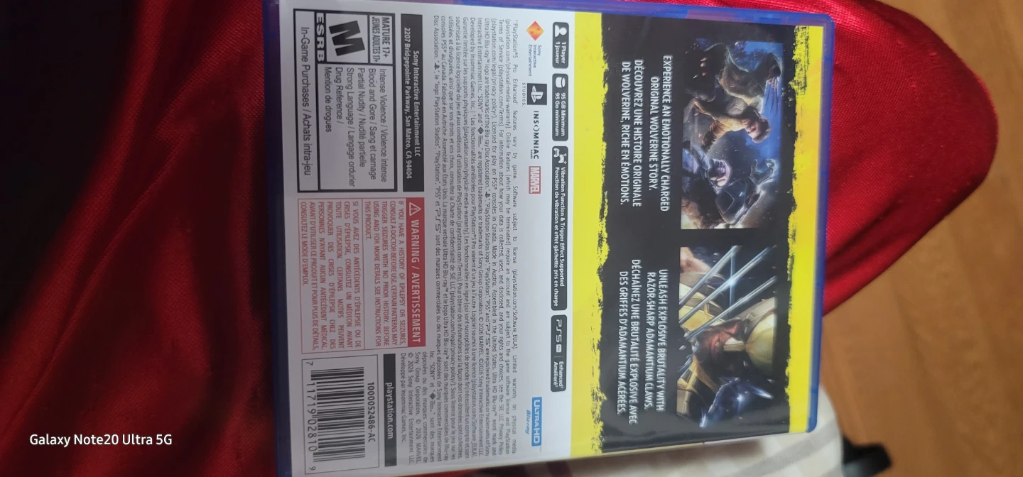 Marvel Wolverine PS5 Game - photo 2