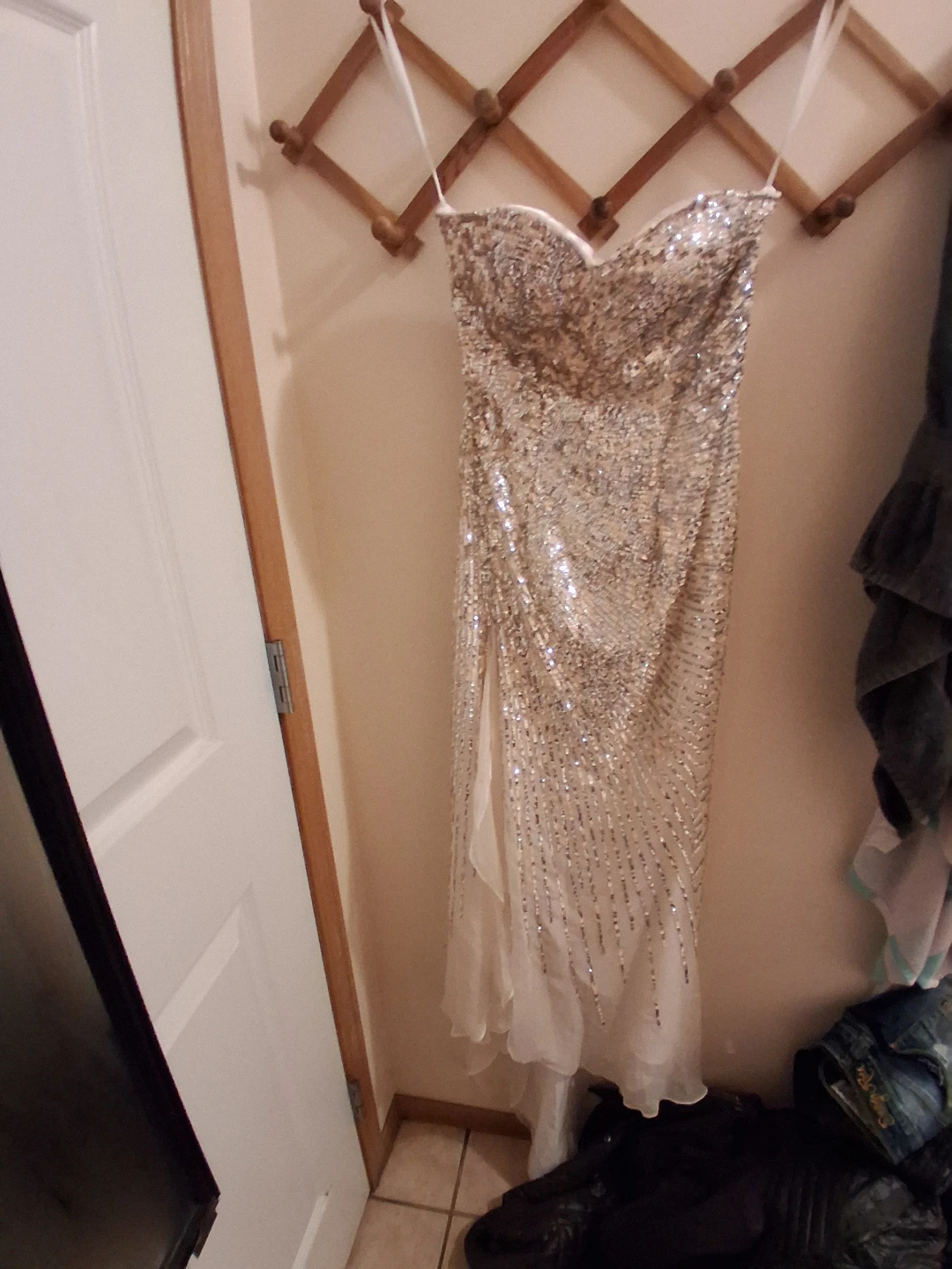 Terani Couture Sequin Evening Dress