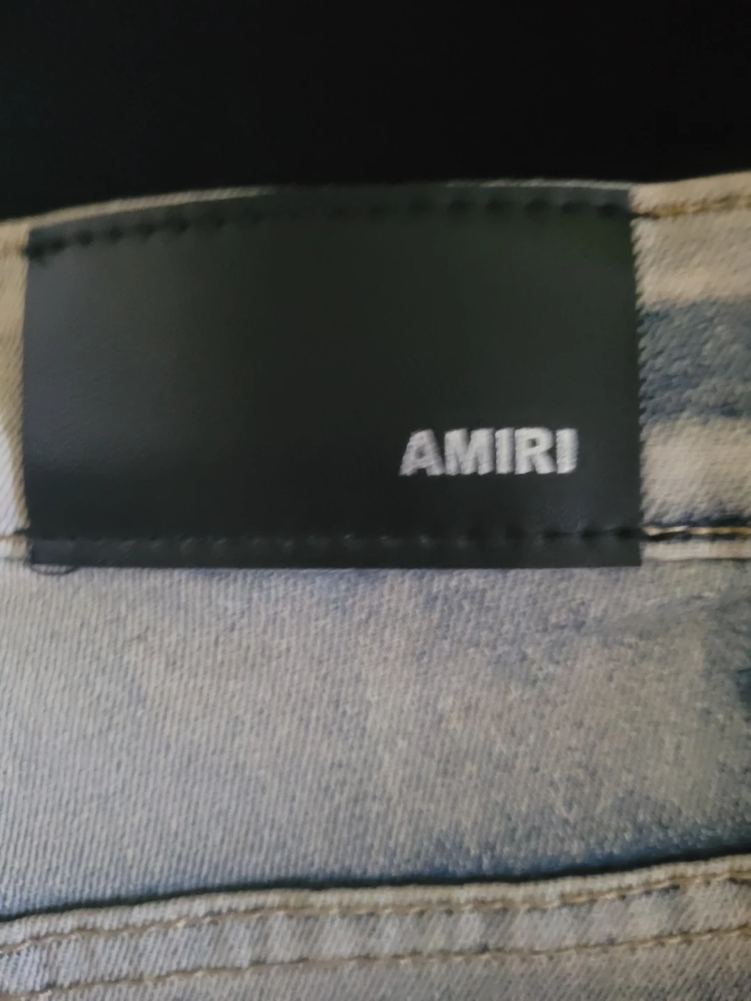 AMIRI Distressed Denim Jeans - photo 5